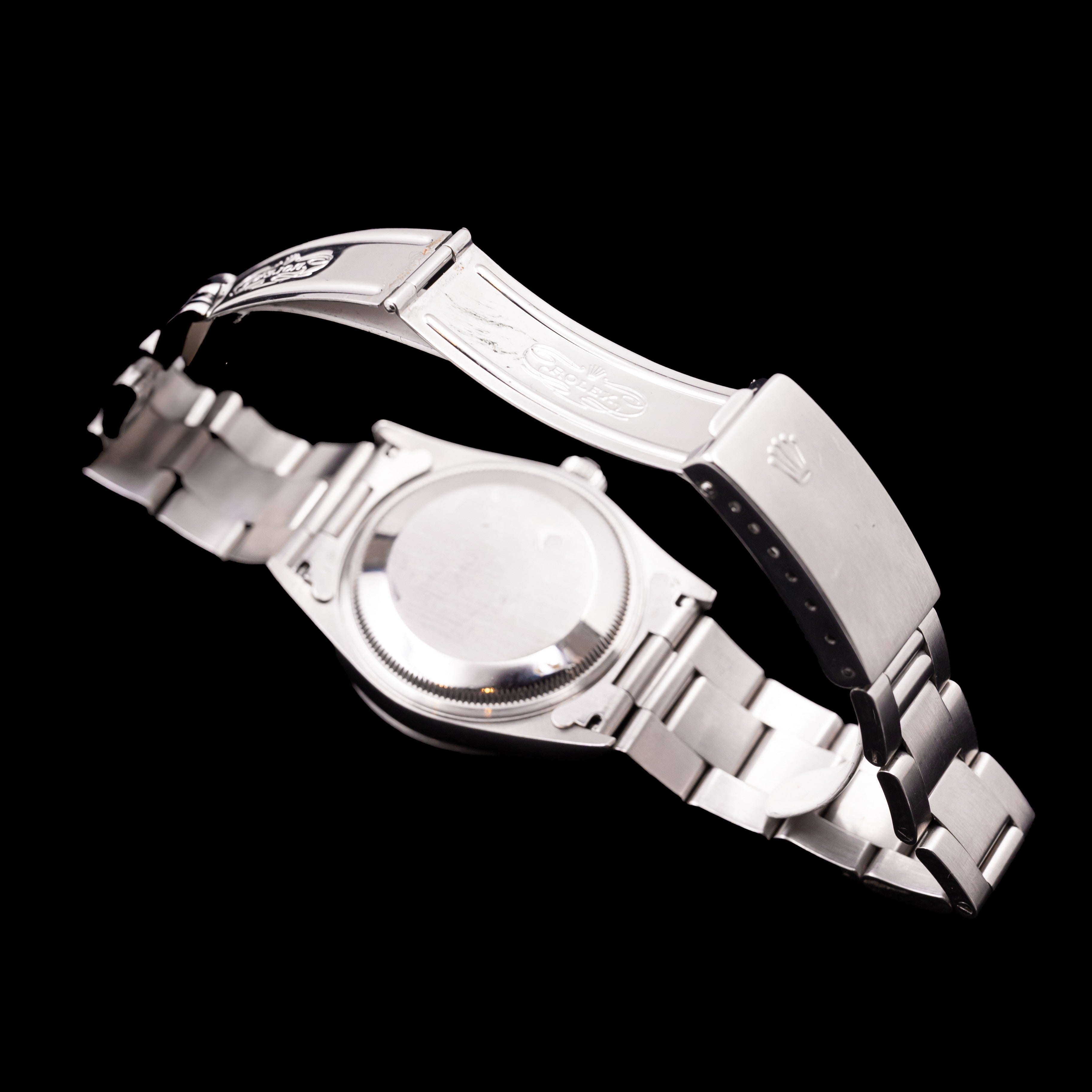 ROLEX OYSTER DATE NOIR SAPHIR