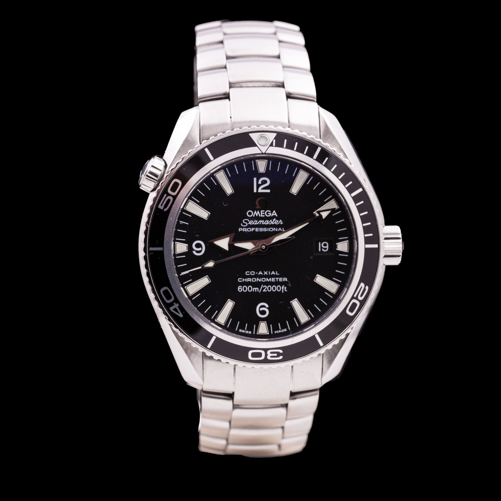 OMEGA SEAMASTER PLANETE OCEAN - montre vintage - Contre - Temps Paris