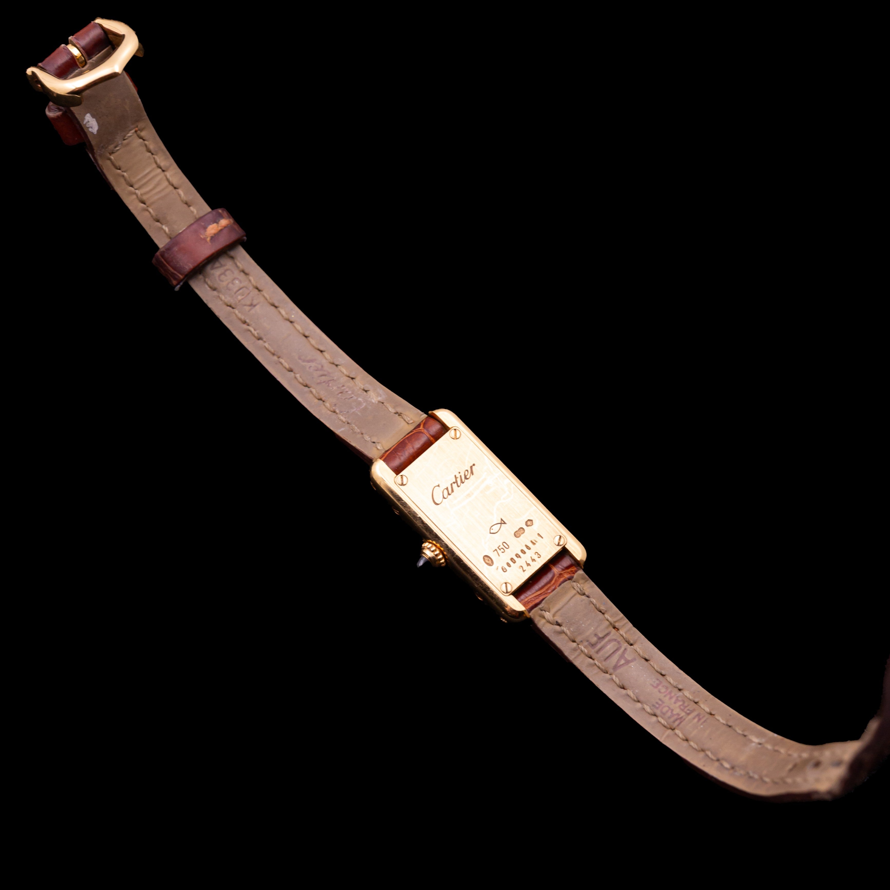 CARTIER MINI TANK ALLONGEE LADY OR