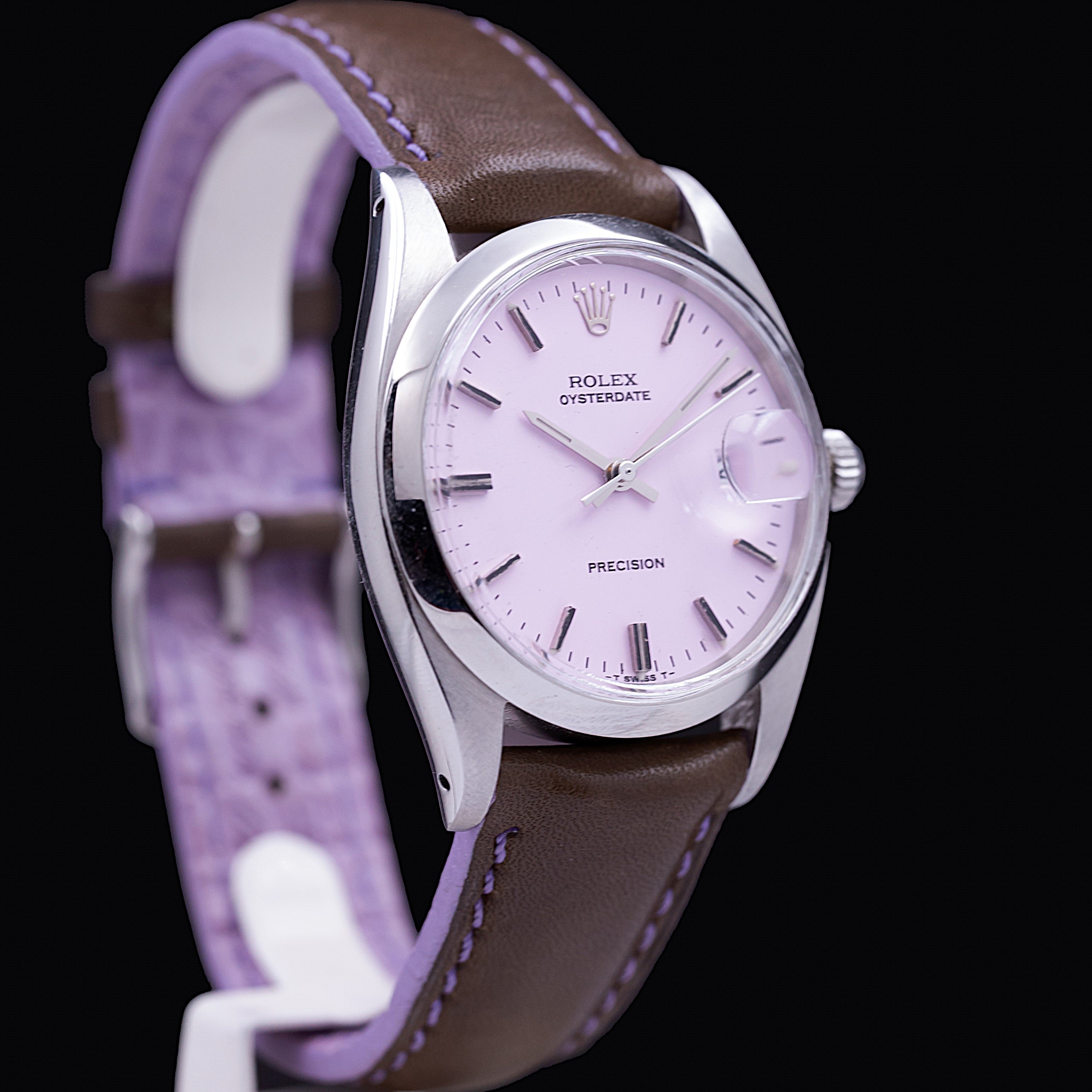 ROLEX OYSTERDATE CADRAN PARME REF 6494