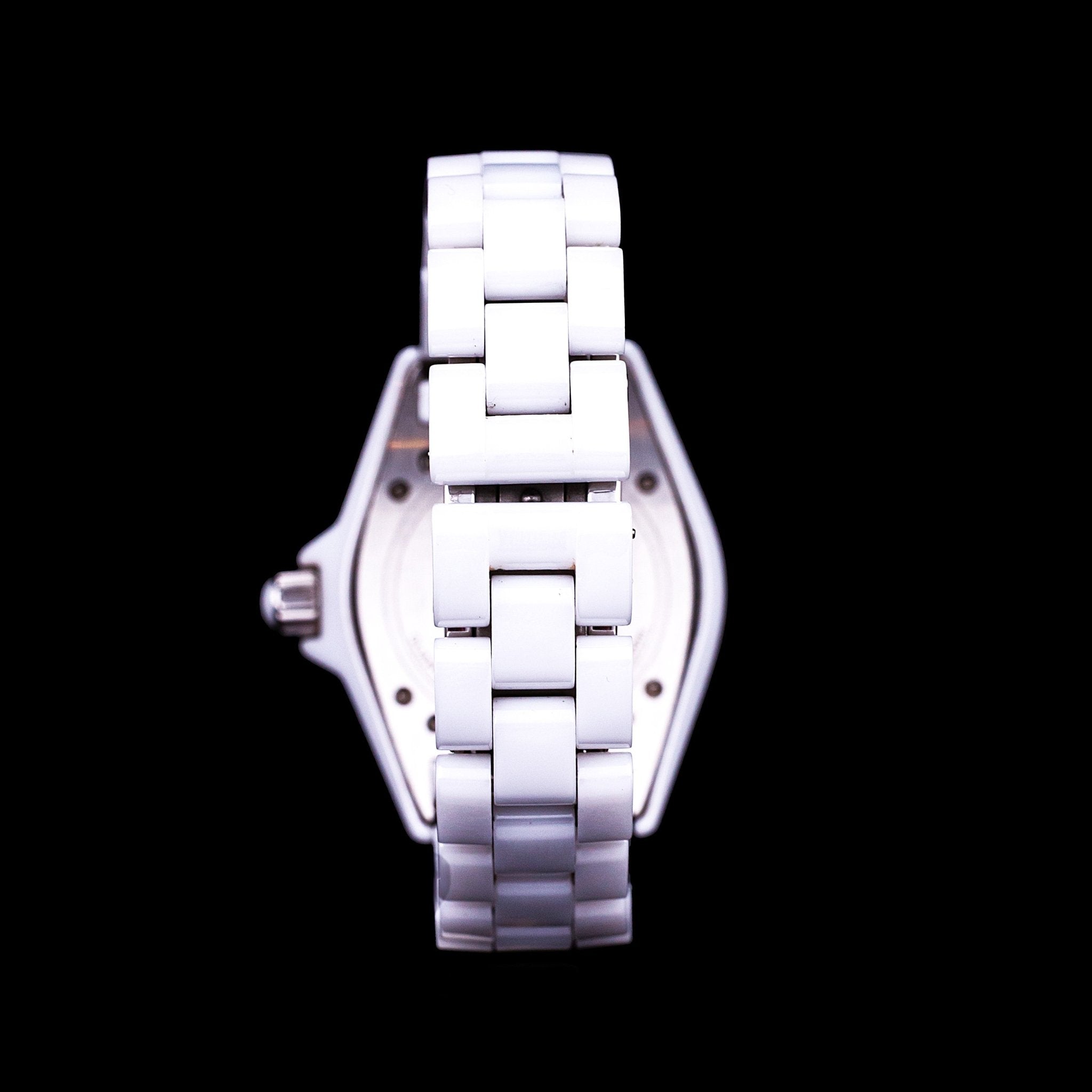 CHANEL J12 BLANCHE FEMME - montre vintage - Contre - Temps Paris