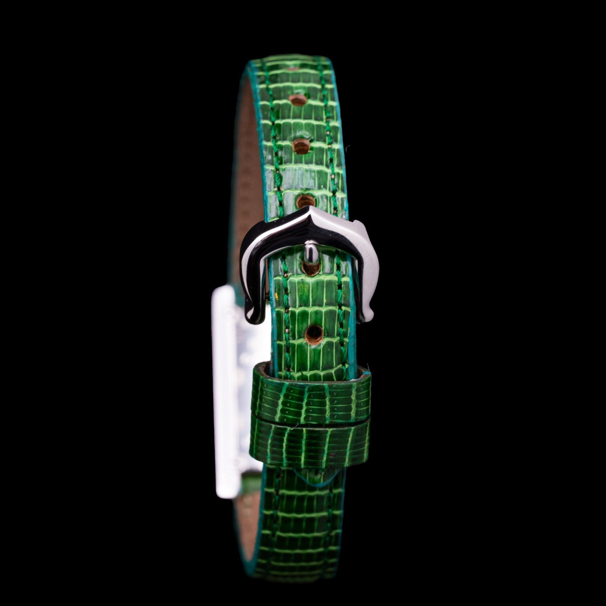 CARTIER TANK AMERICAINE MINI OR BLANC ET DIAMANTS - montre vintage - Contre - Temps Paris