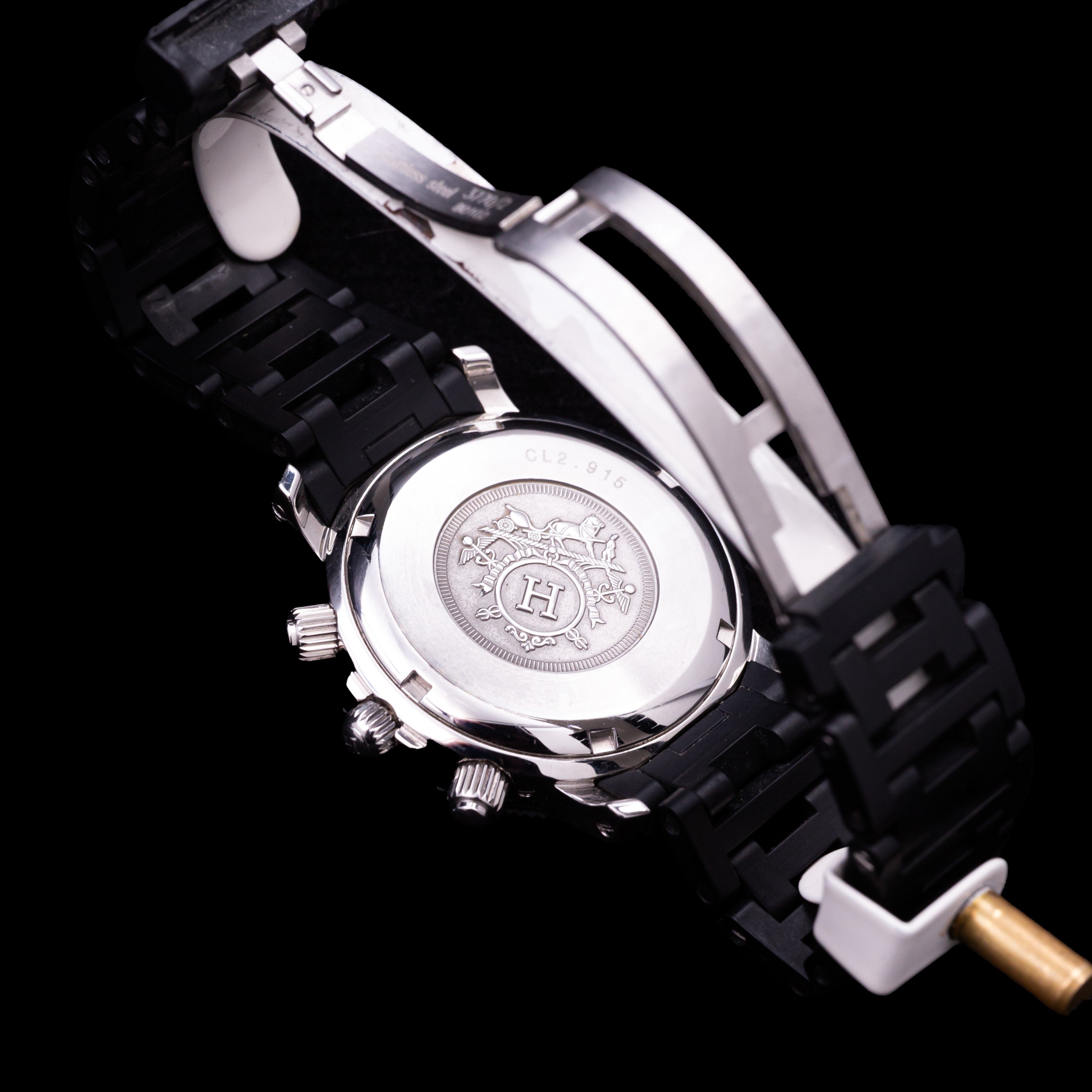 HERMES CHRONOGRAPHE CLIPPER HOMME