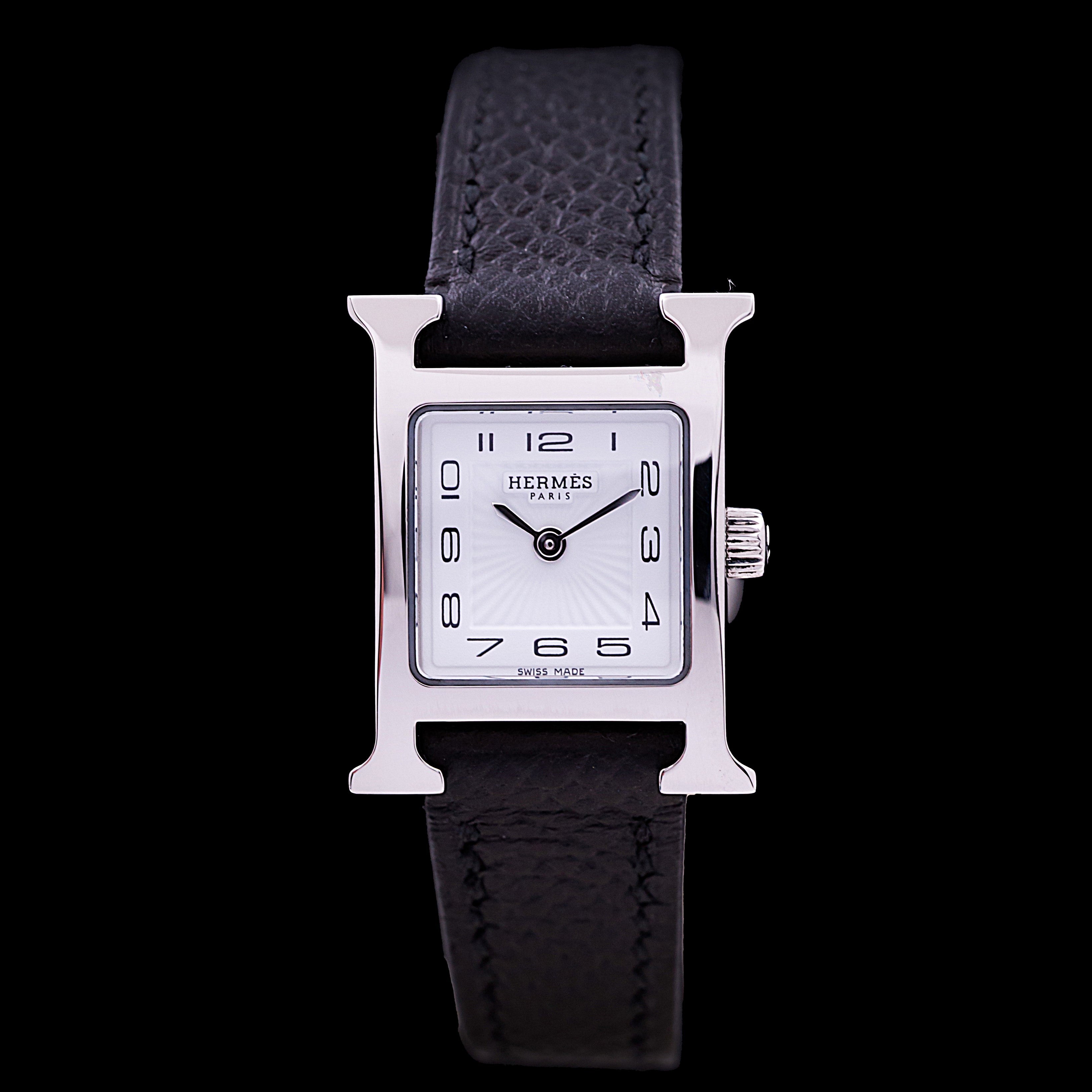 HERMES HEURE H MINI ACIER