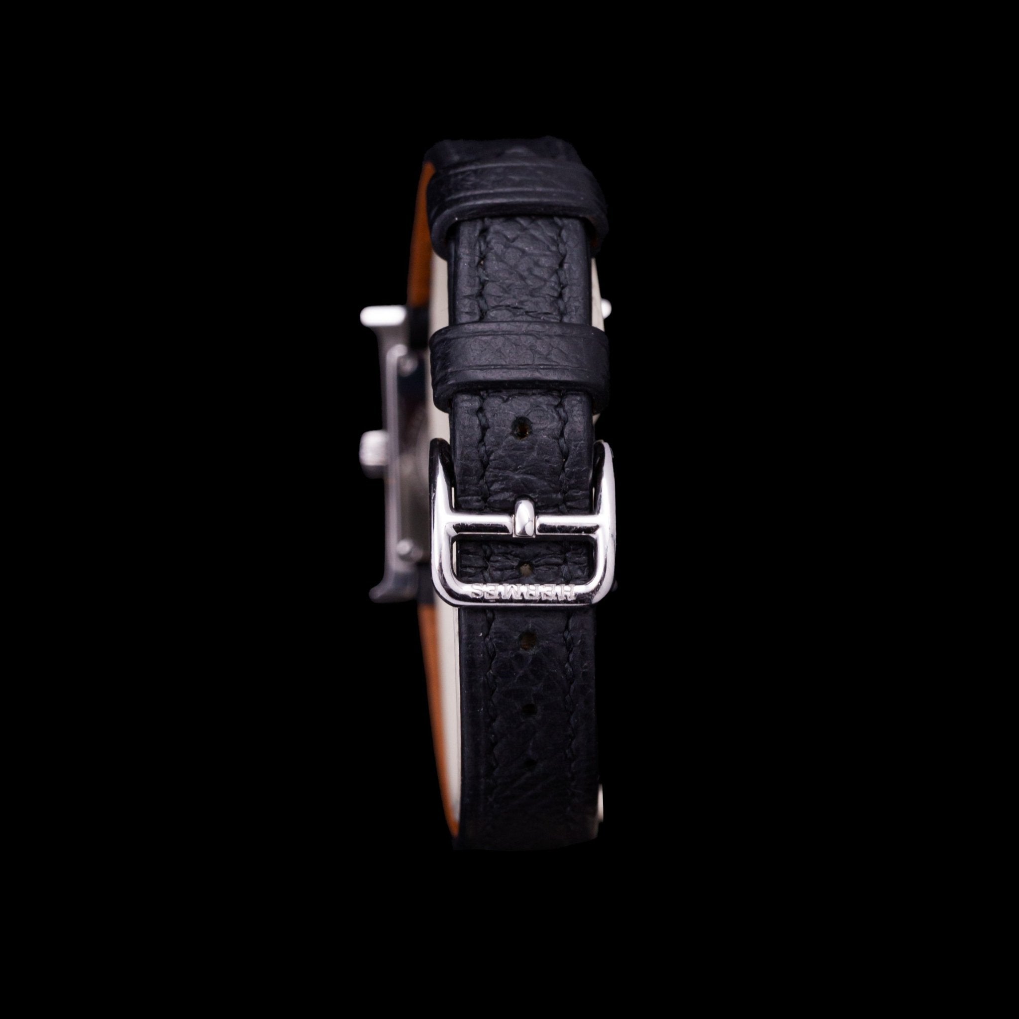 HERMES HEURE H MINI ACIER - montre vintage - Contre - Temps Paris