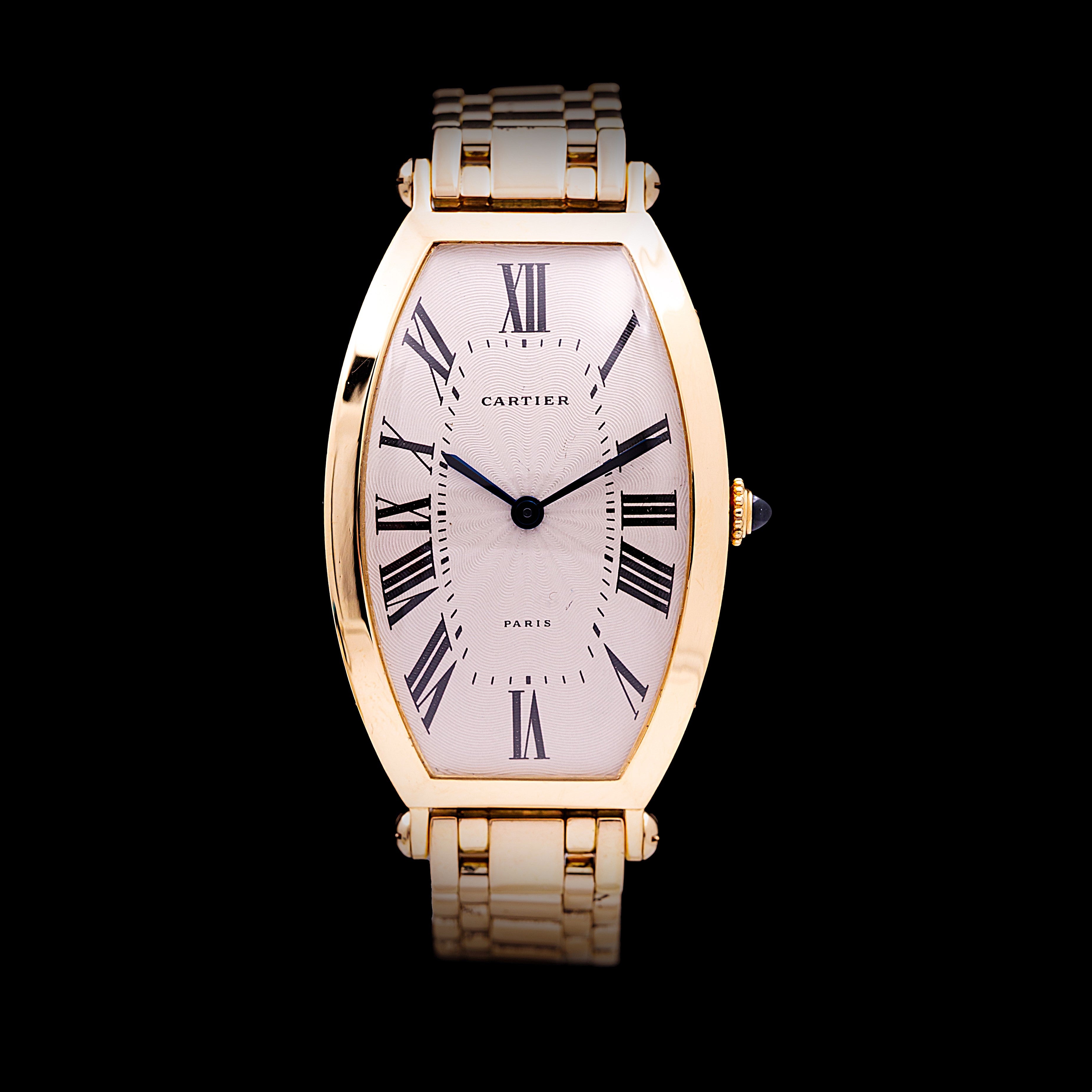 CARTIER TONNEAU OR JAUNE HOMME