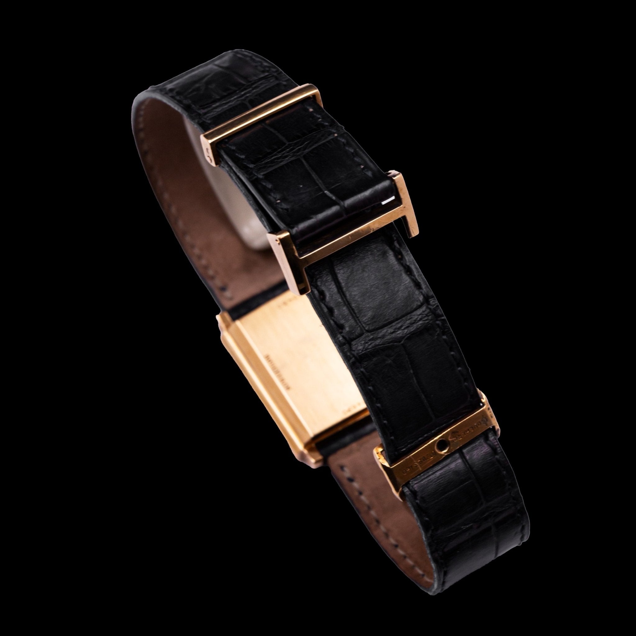 BOUCHERON REFLET CARREE LADY CLOUS DE PARIS OR - montre vintage - Contre - Temps Paris