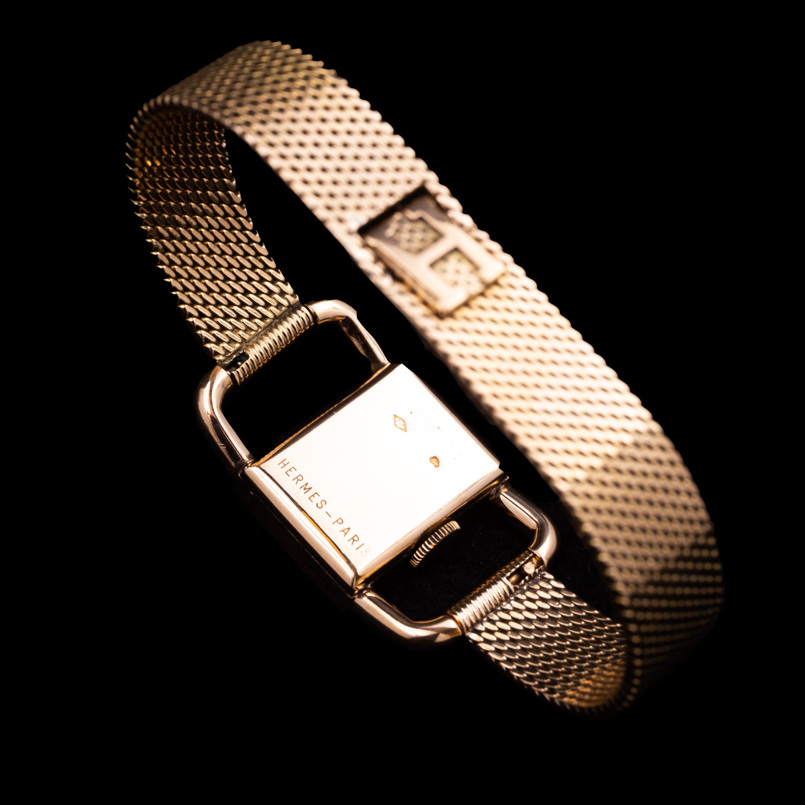 JAEGER-LECOULTRE / HERMES ETRIER OR