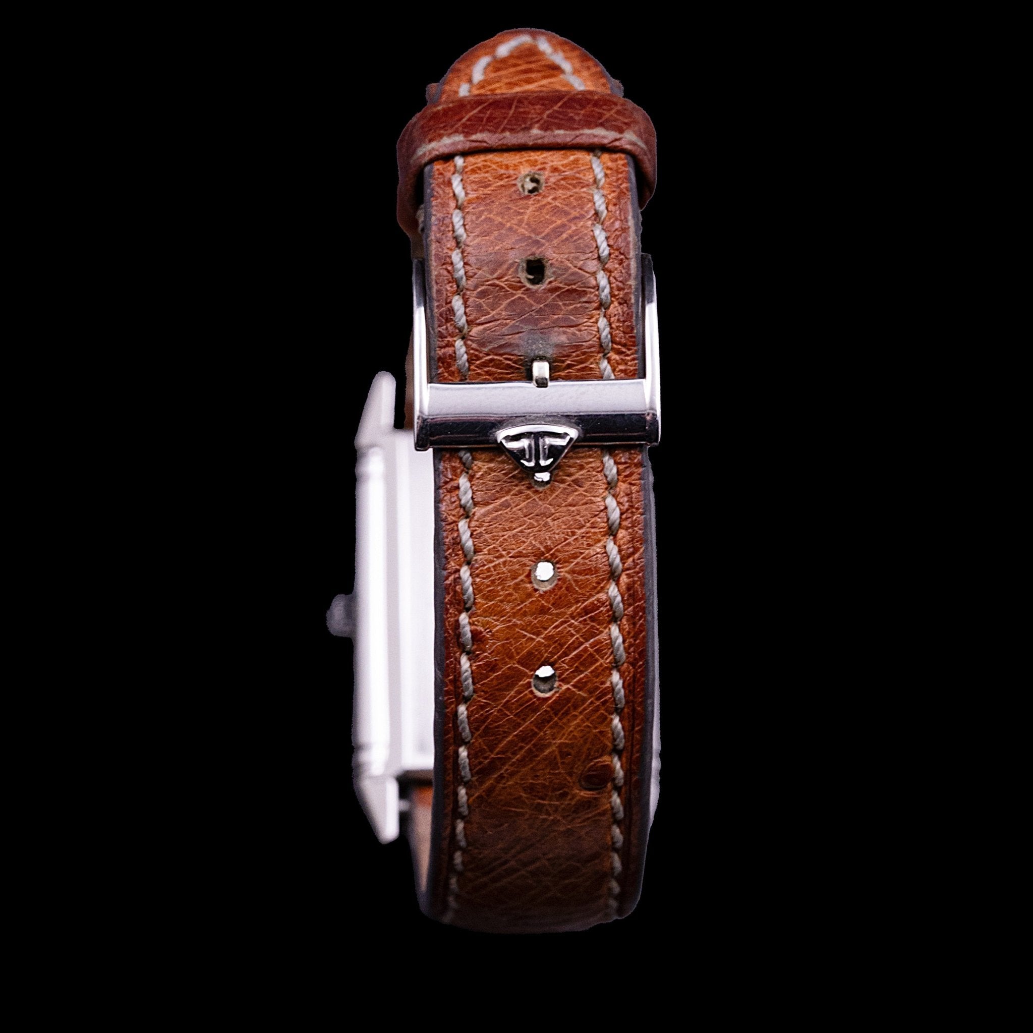 JAEGER - LECOULTRE REVERSO CLASSIQUE ACIER 2 TONS - montre vintage - Contre - Temps Paris