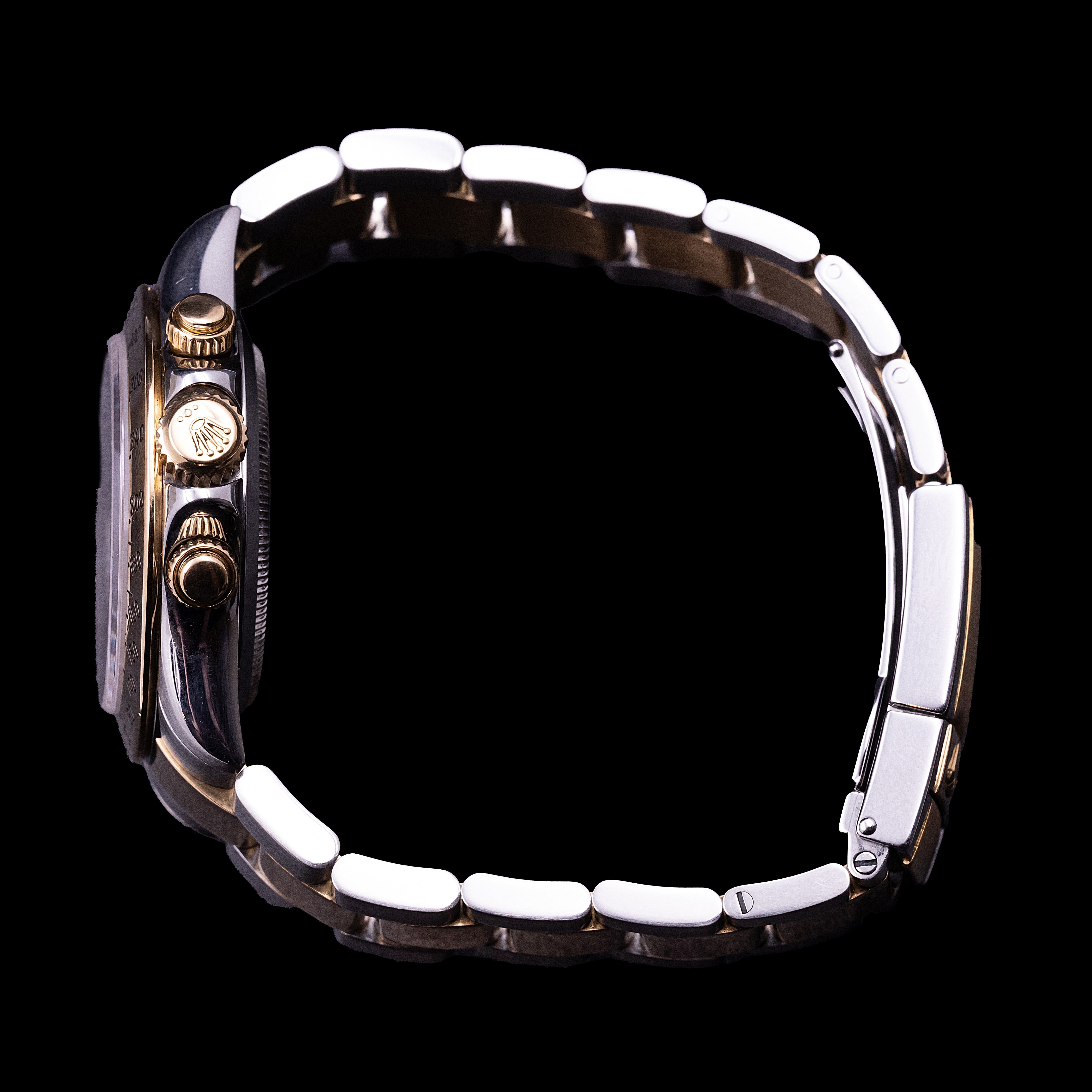 ROLEX COSMOGRAPH DAYTONA 2 TONES GOLD AND STEEL 116523