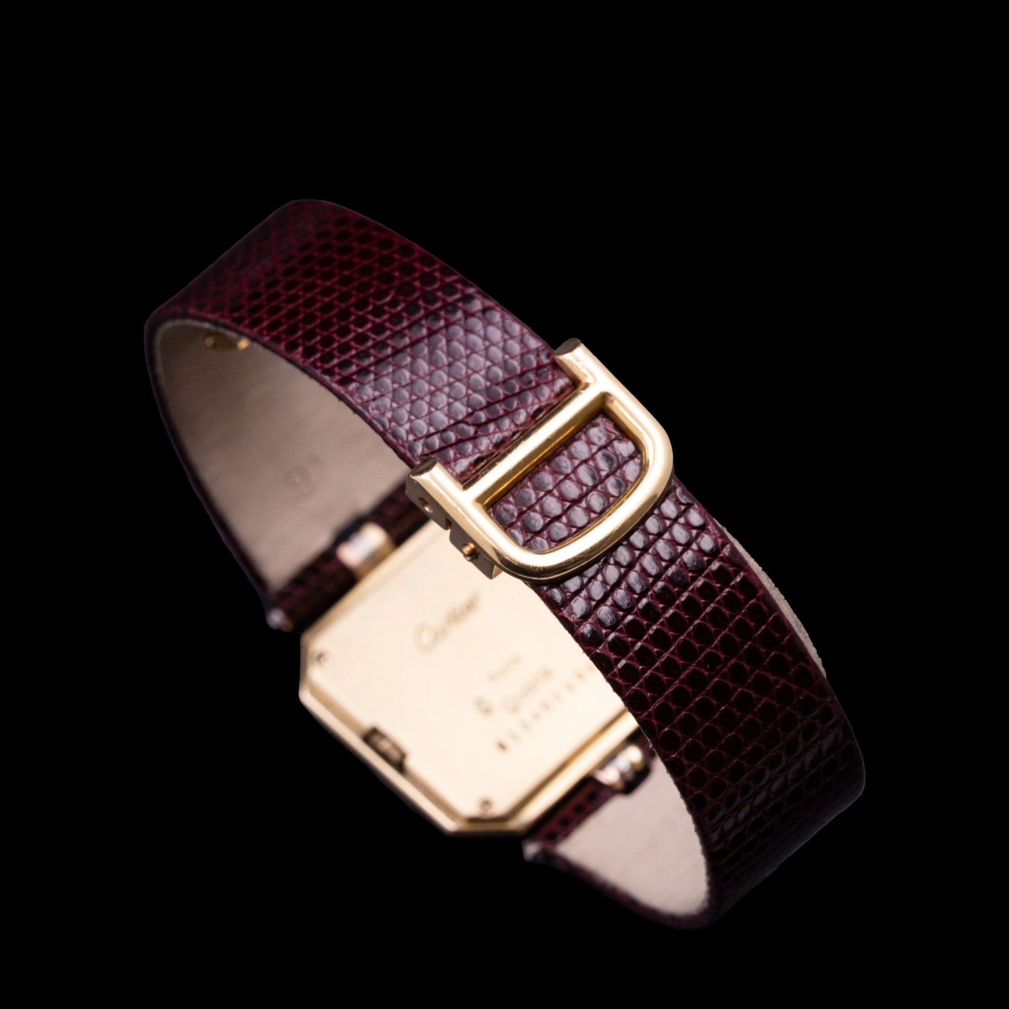 CARTIER CEINTURE TRINITY 3 ORS - montre vintage - Contre - Temps Paris