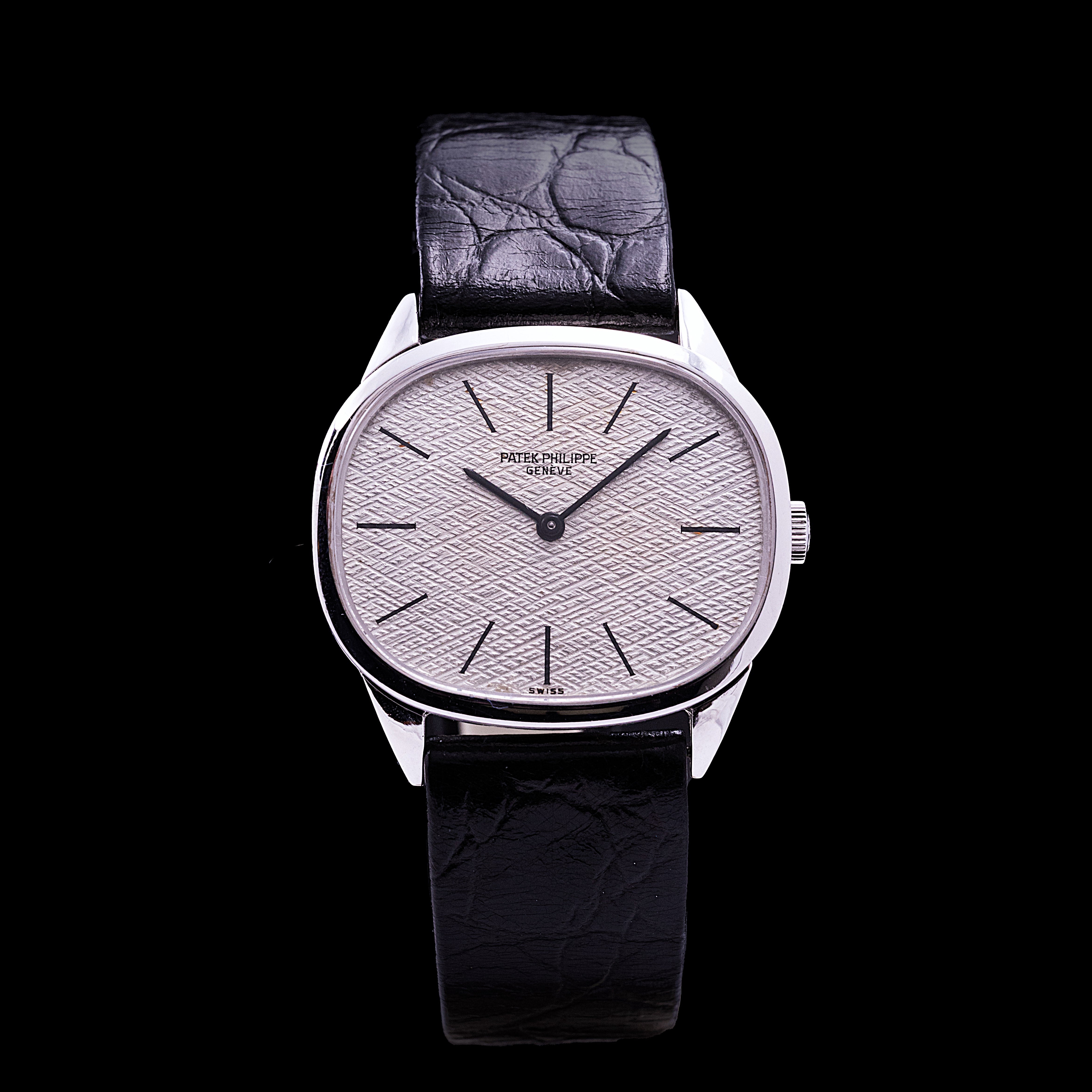 PATEK PHILIPPE ELLIPSE HORIZONTALE OR BLANC