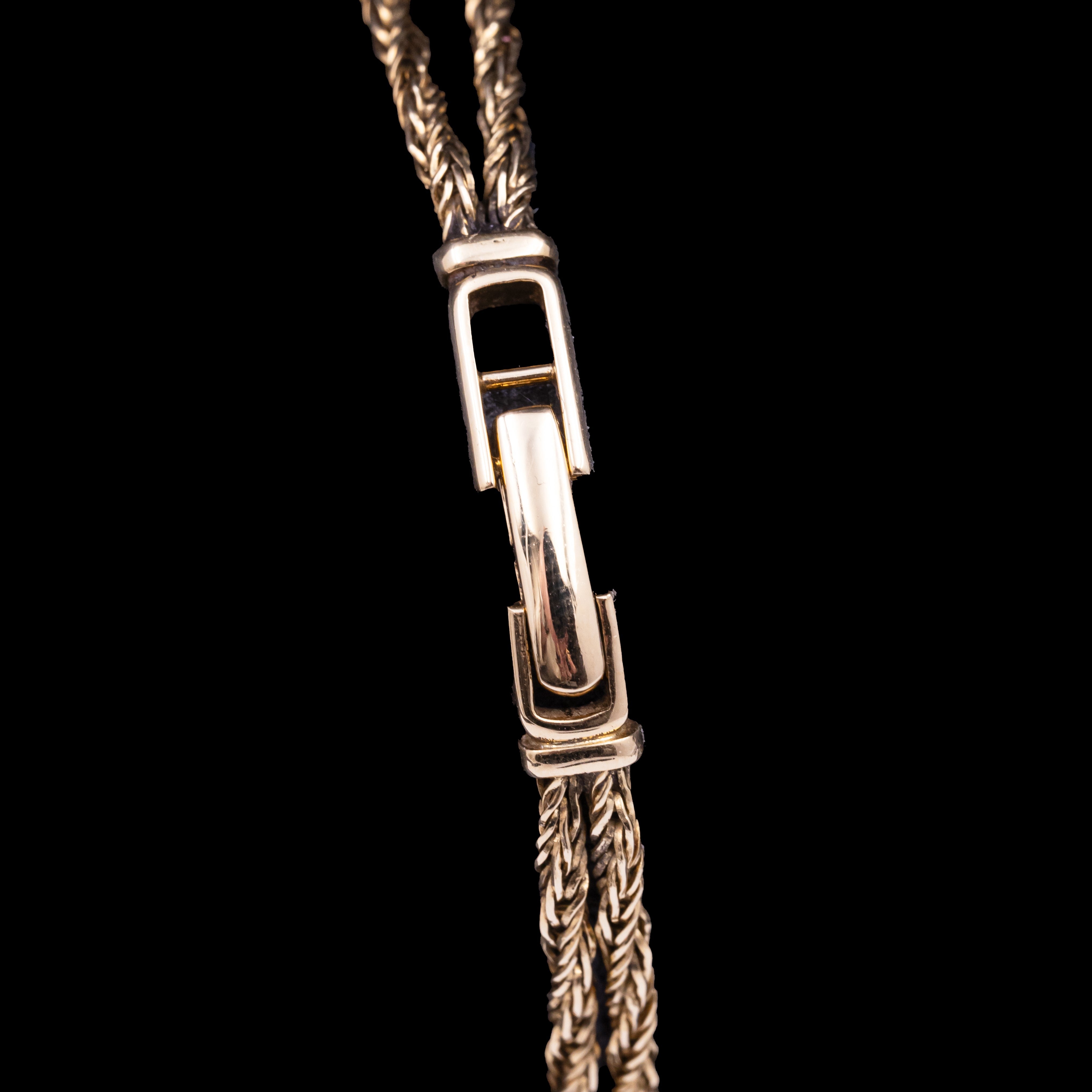 CHOPARD MONTRE HAUTE-JOAILLERIE LADY VINTAGE OR RUBIS ET DIAMANTS