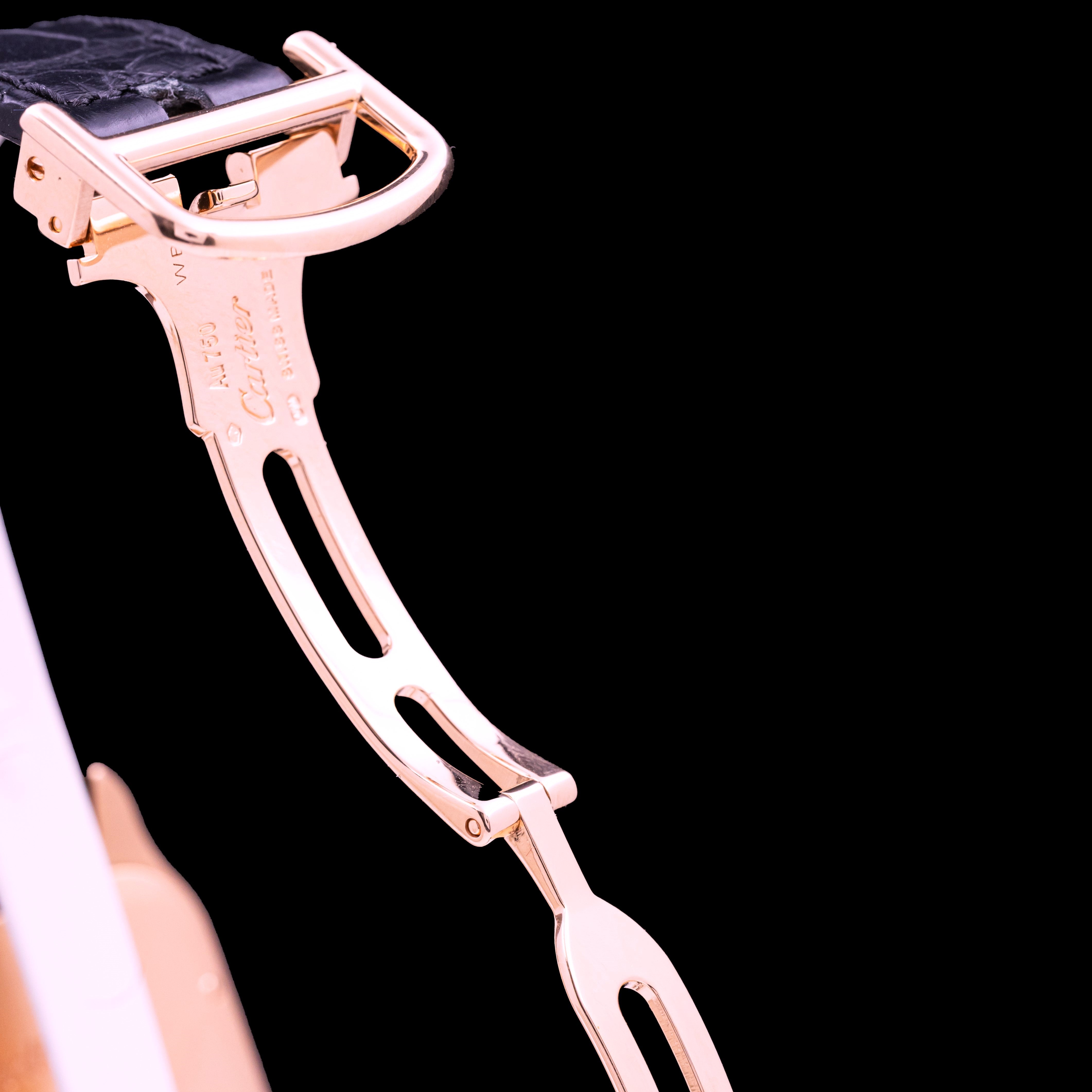 CARTIER SANTOS DUMONT XL OR ROSE