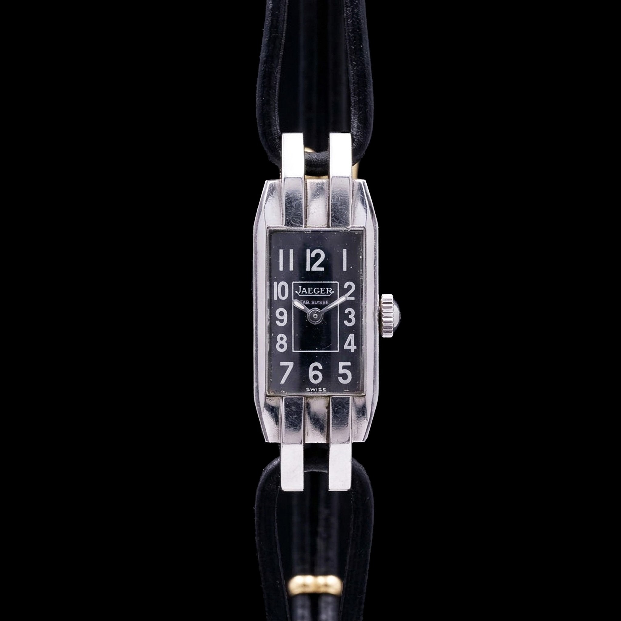 JAEGER - LECOULTRE LADY VINTAGE DUOPLAN - montre vintage - Contre - Temps Paris