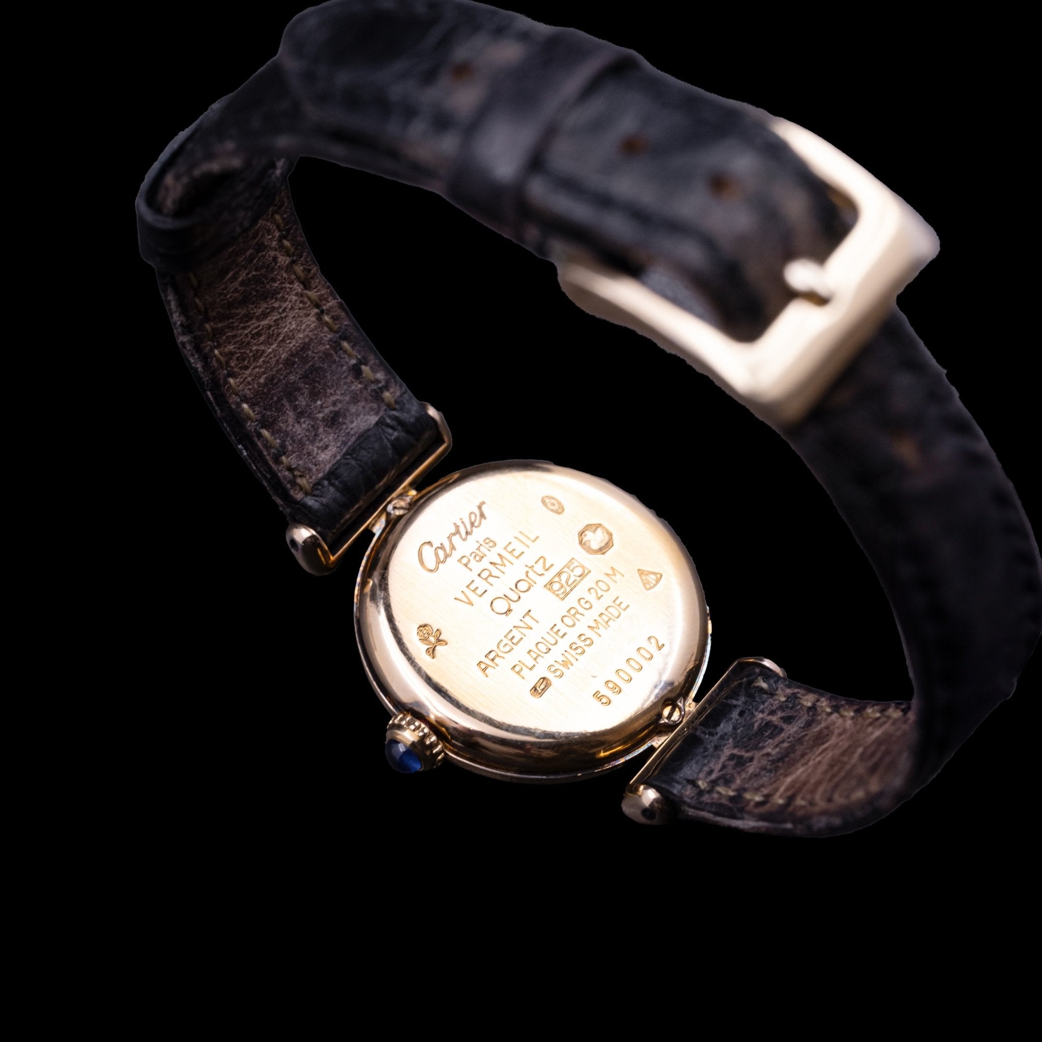 CARTIER COLISEE MUST ART DECO LADY - montre vintage - Contre - Temps Paris