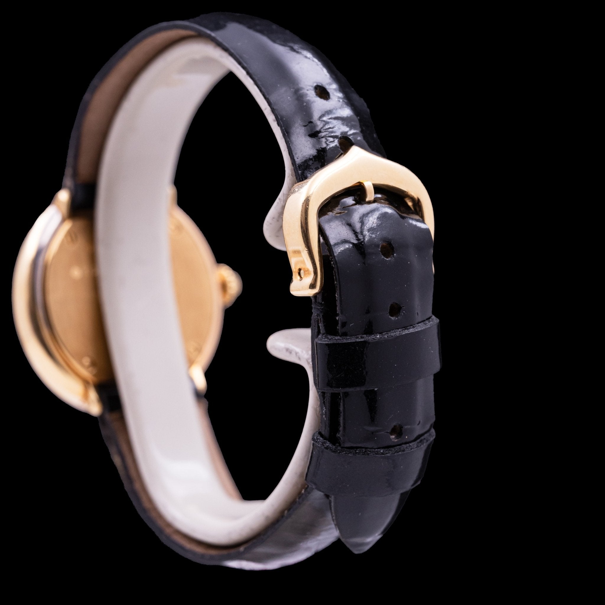 CARTIER TRINITY 3 ORS LADY - montre vintage - Contre - Temps Paris