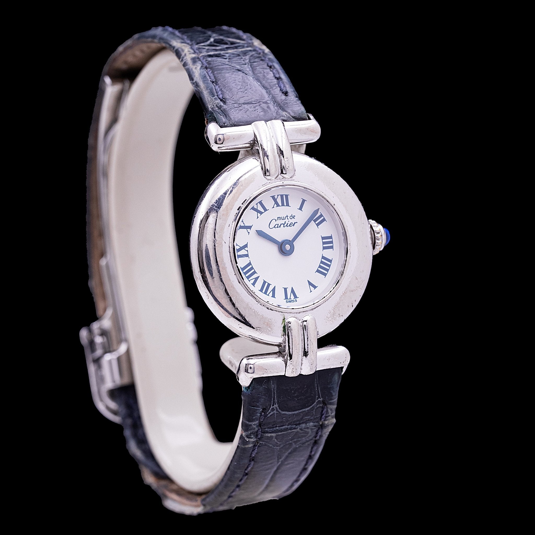 CARTIER COLISEE MUST SILVER LADY - montre vintage - Contre - Temps Paris