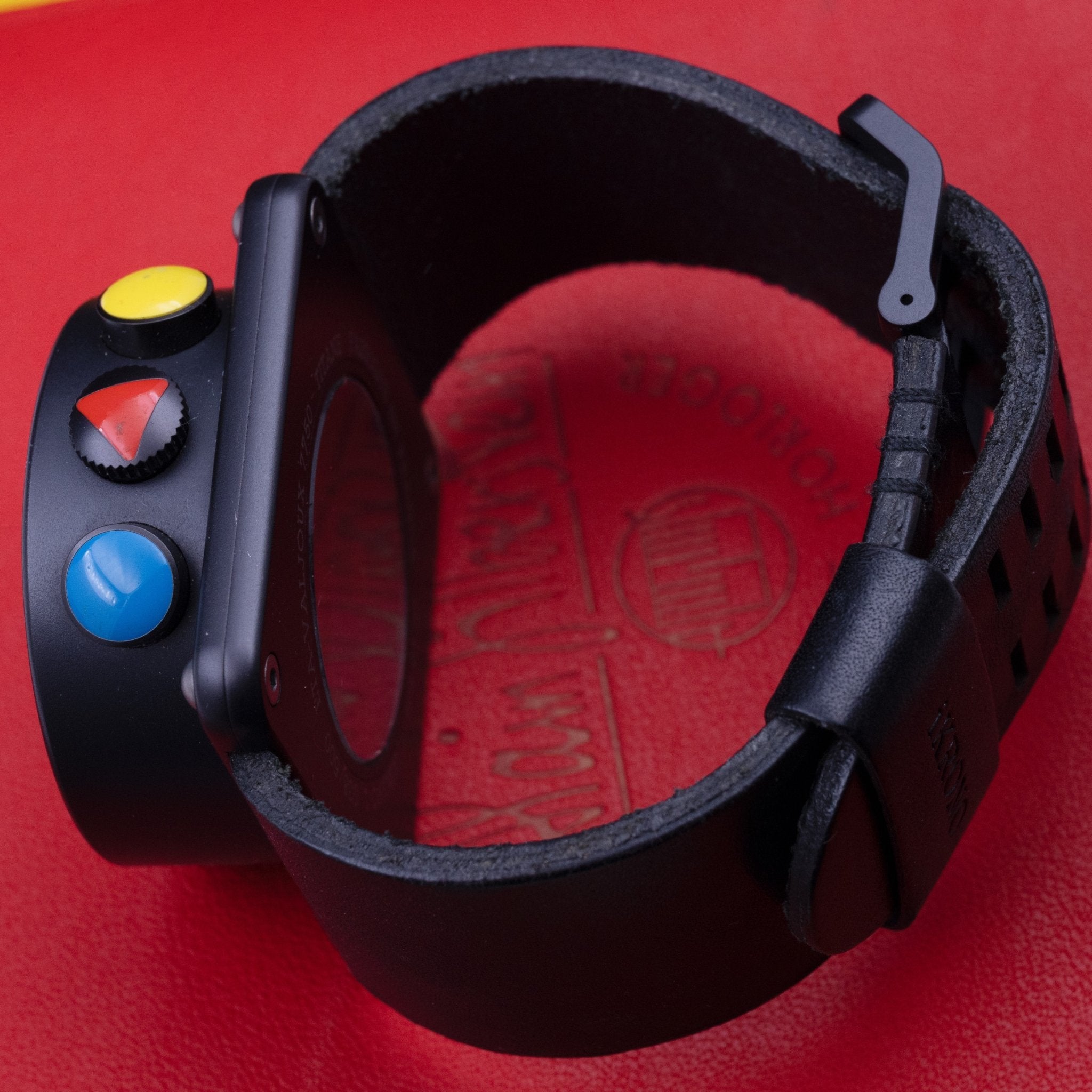 Alain Silberstein iKrono Montre de Gaucher Titane, circa 2010 - montre vintage - Contre - Temps Paris