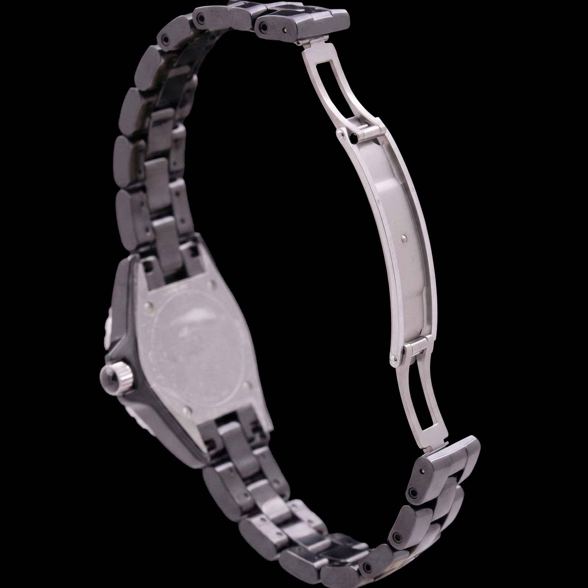 Chanel J12 Noire Lunette Diamants Ref. H2571, 2012 - montre vintage - Contre - Temps Paris