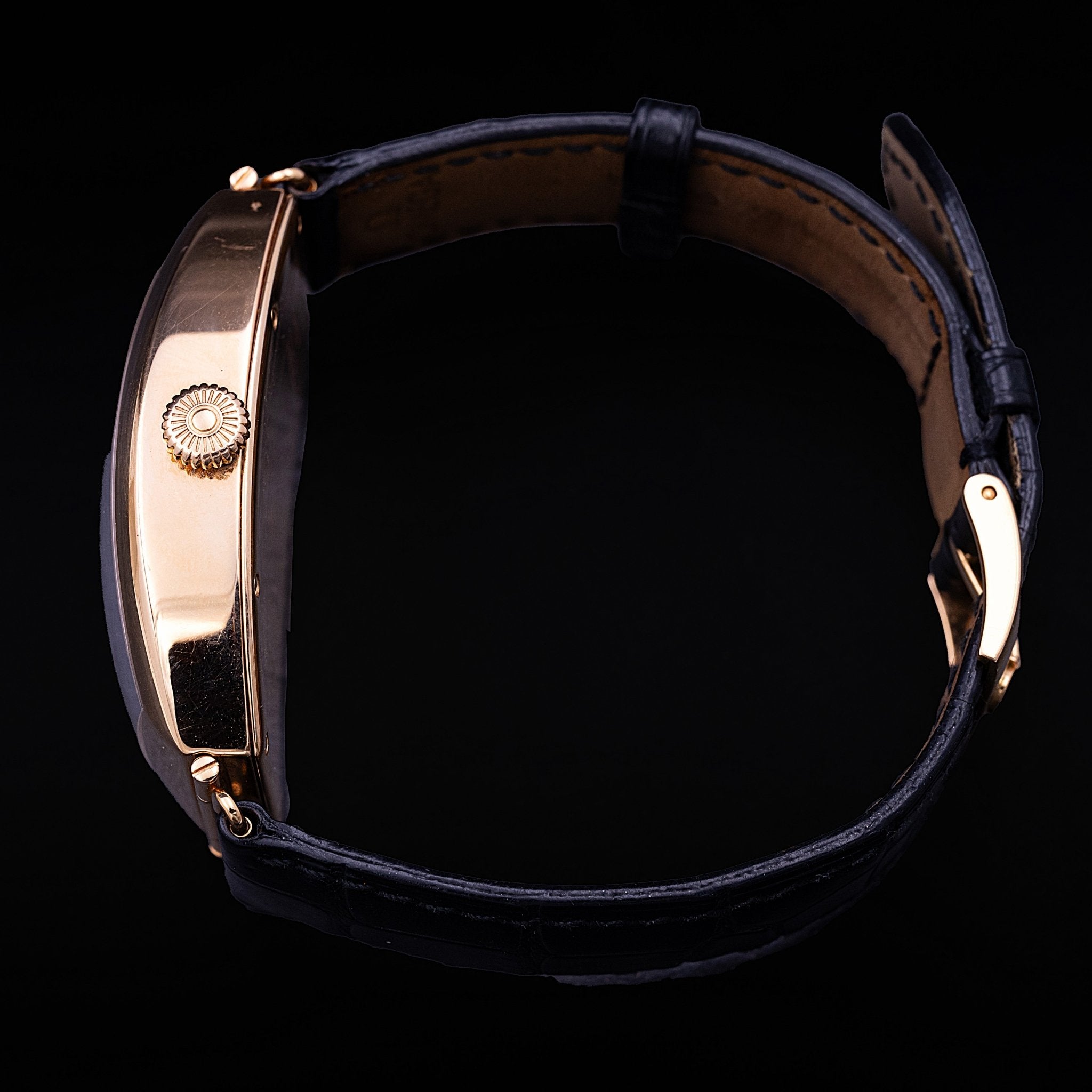 Omega Museum Collection No 4 « Petrograd » 1915, or rose - full set - montre vintage - Contre-Temps Paris