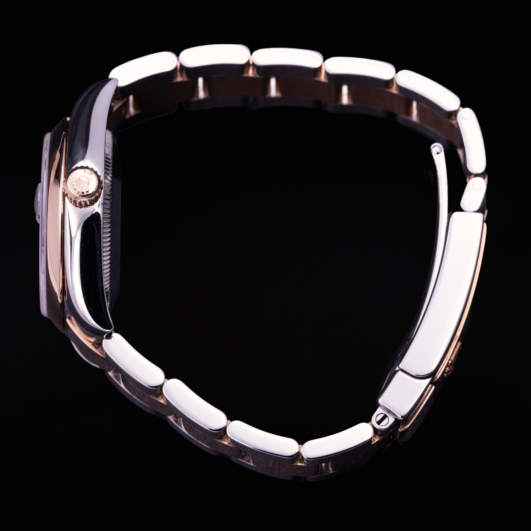 Rolex Datejust bicolore Or rose et acier, 31mm ca.2009 - montre vintage - Contre-Temps Paris
