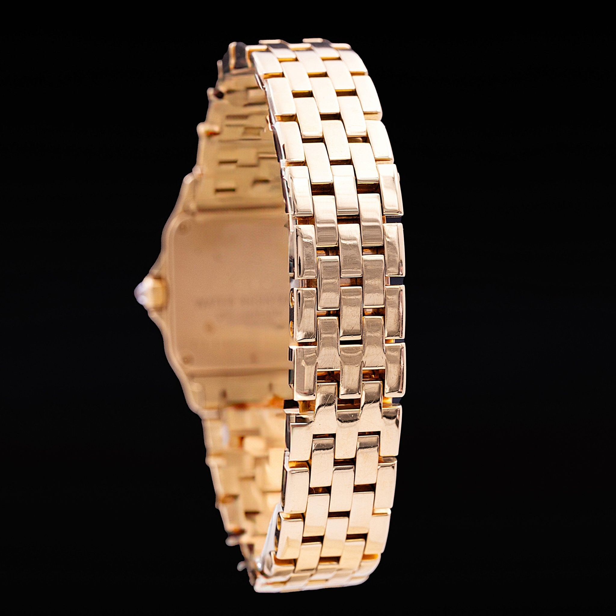 Cartier Santos Demoiselle or jaune et diamants Ref. WF9001Y7, ca.2015 - montre vintage - Contre-Temps Paris
