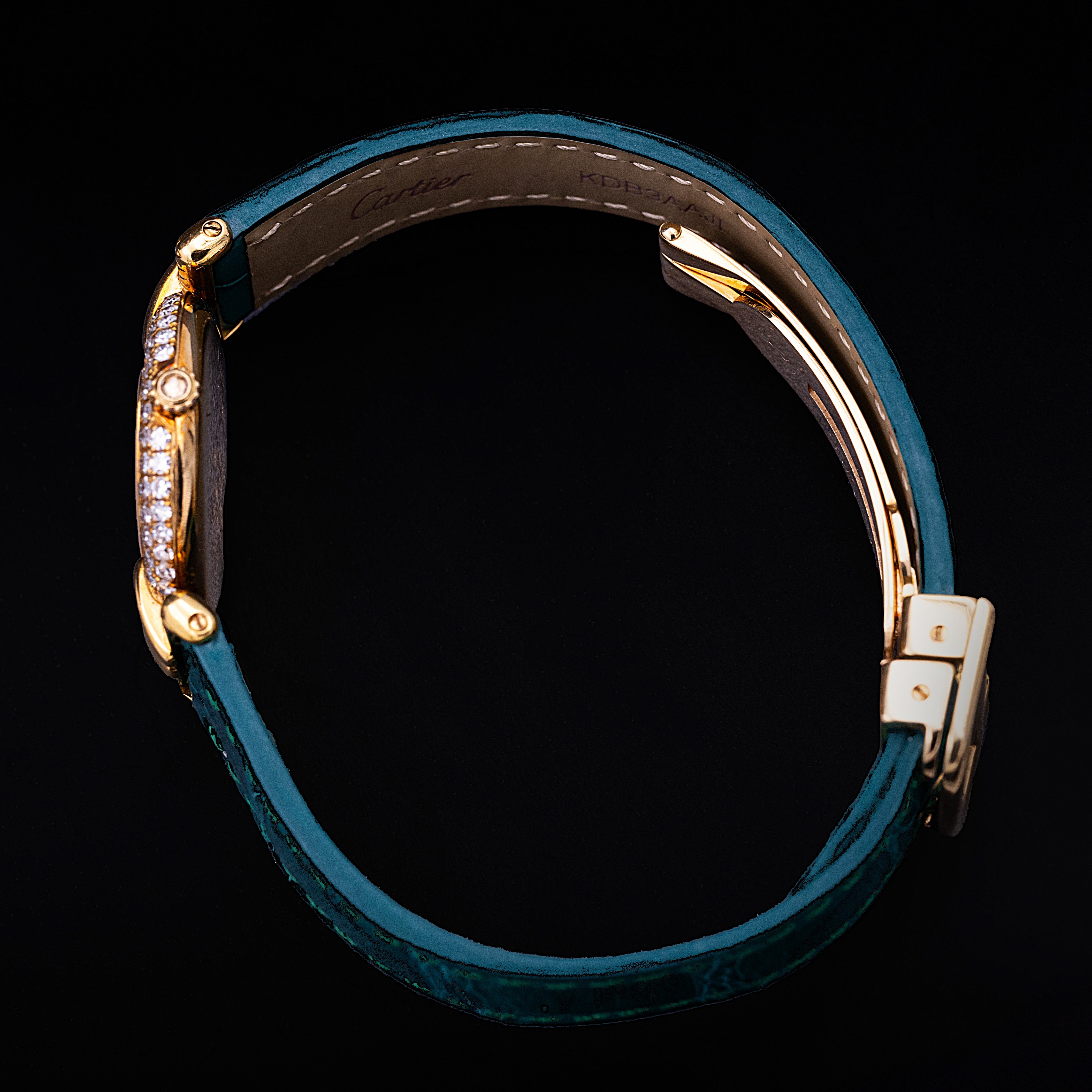 Cartier Colisée Or jaune et diamants, ref. 881092, années 90