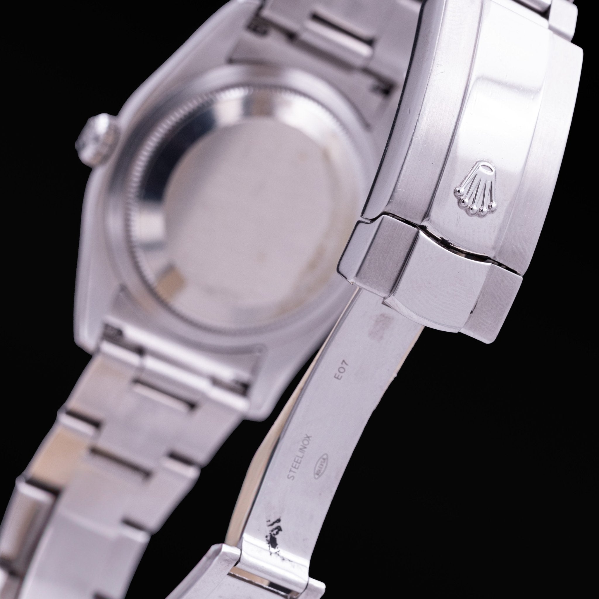 Rolex Datejust acier cadran saumon Ref. 116200, 36 mm, ca.2008 - montre vintage - Contre-Temps Paris