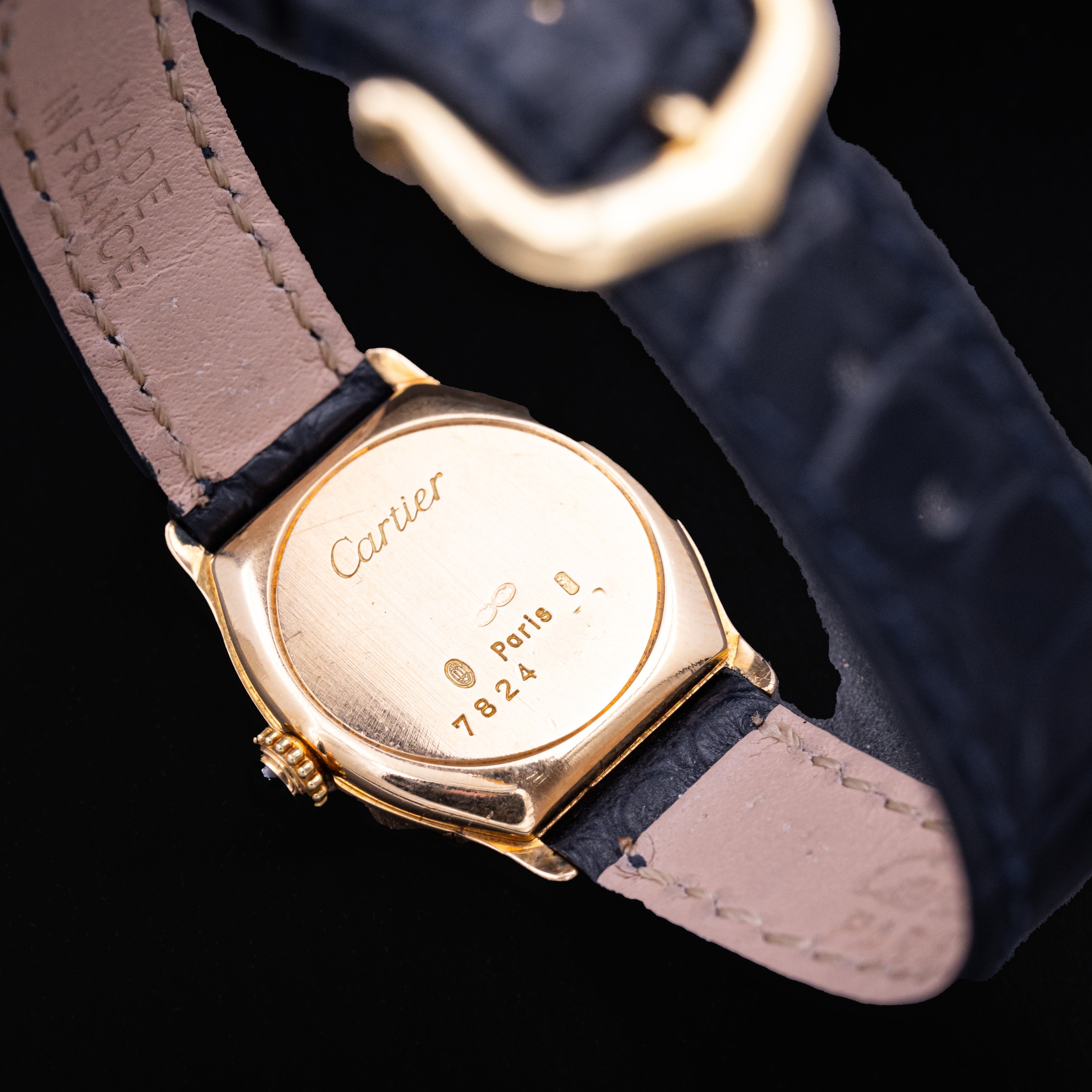 Cartier Mini Tortue Yellow Gold Ref. 78247, 1980s