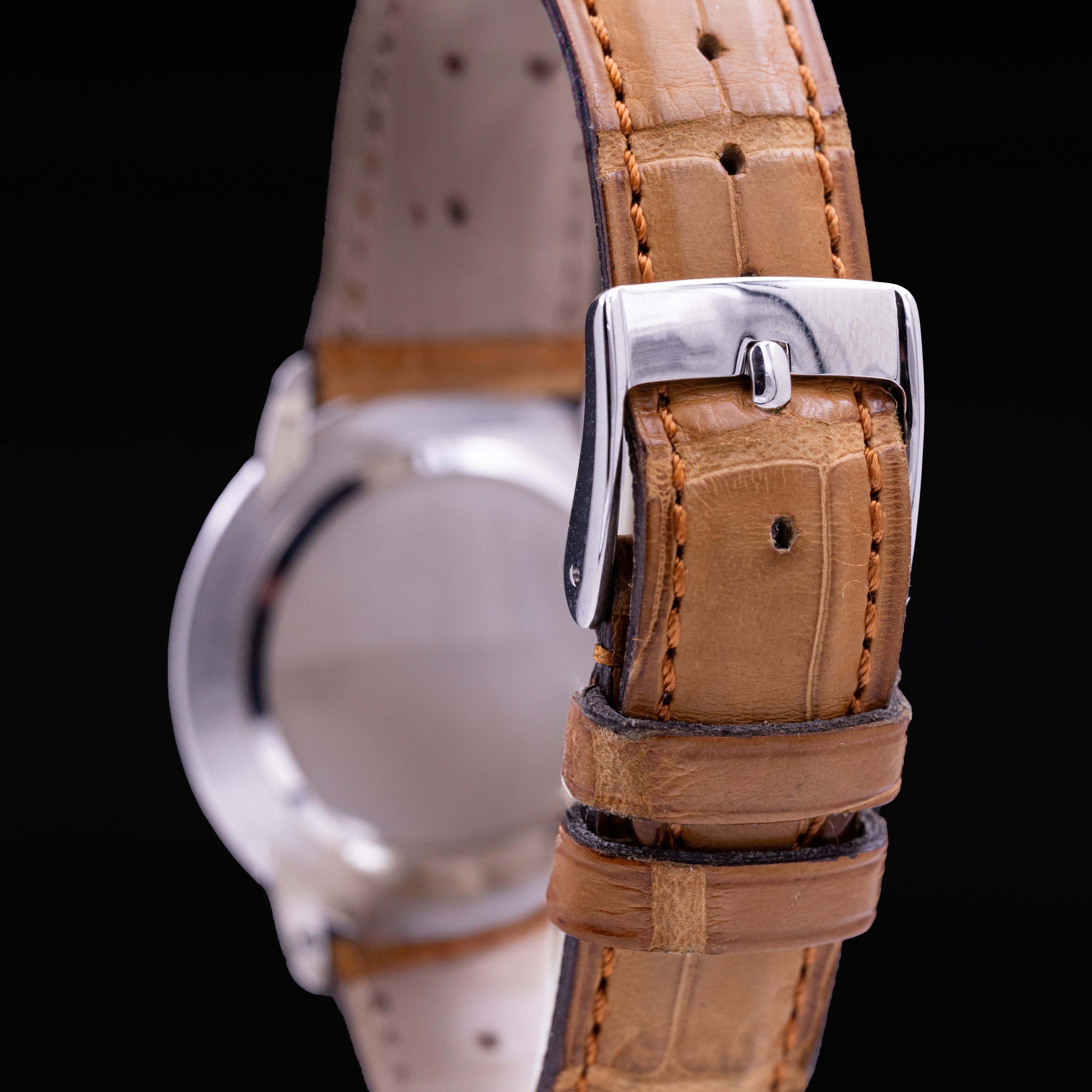 Piaget dress watch, ultra-thin, white gold, 1980s