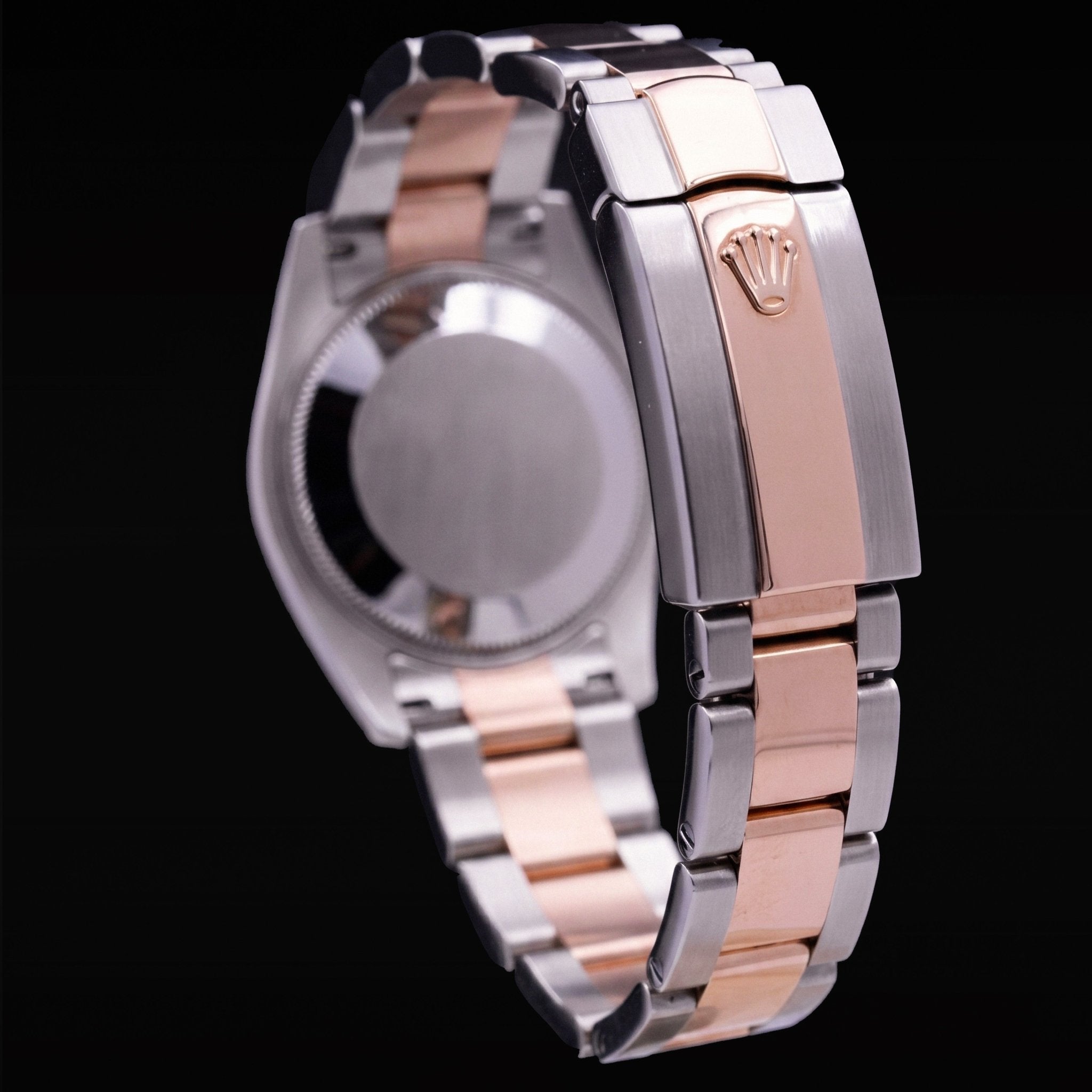 Rolex Datejust bicolore Or rose et acier, 31mm ca.2009 - montre vintage - Contre-Temps Paris