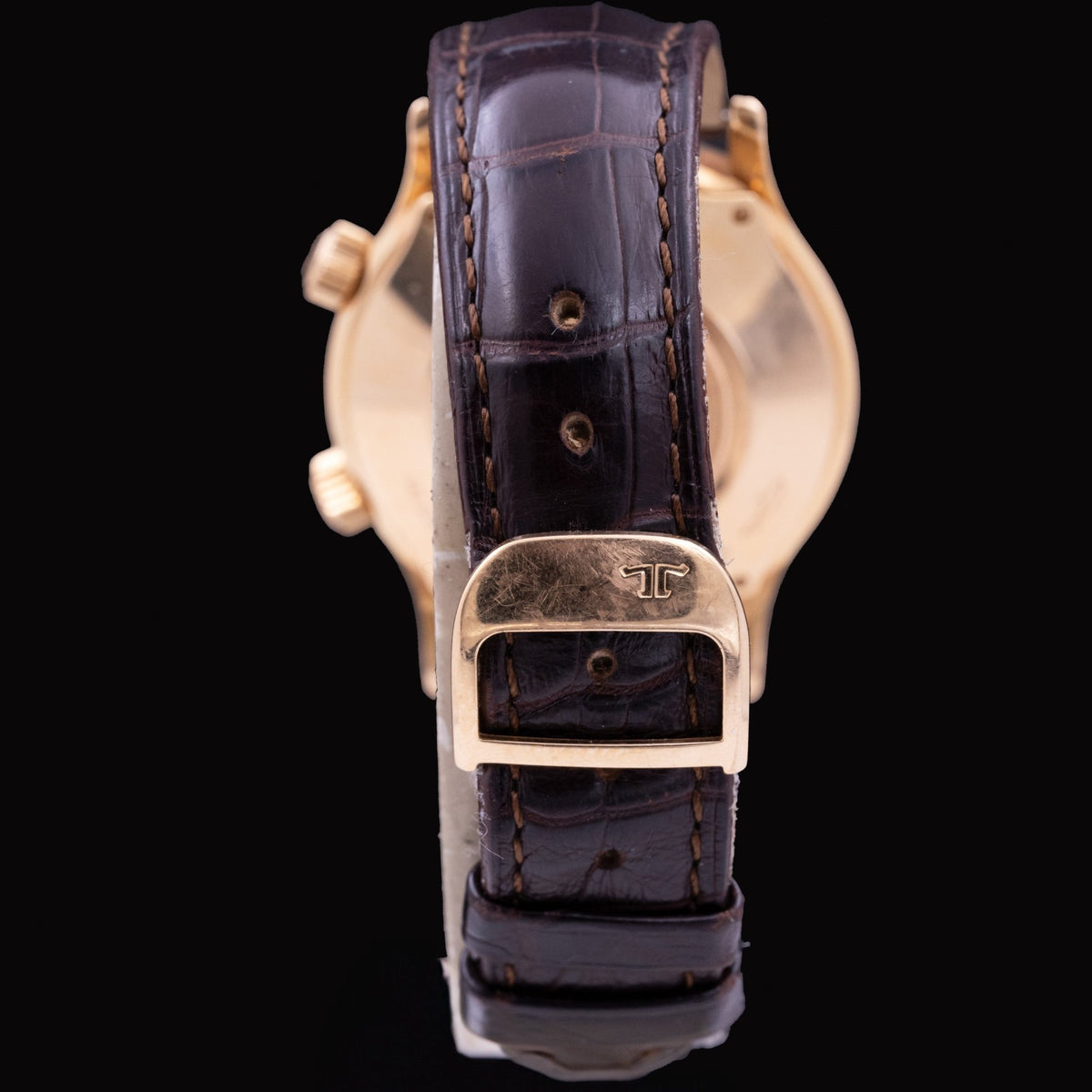 Jaeger-LeCoultre Memovox Réveil Master Control Or Rose Ref. 141.2.97, circa 1994 - montre vintage - Contre-Temps Paris