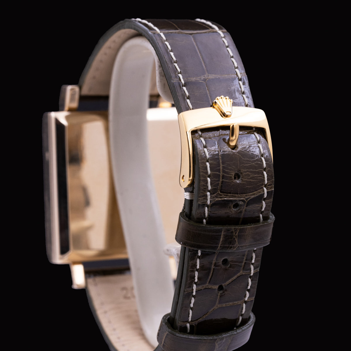 Rolex Square Chronograph Yellow Gold Ref. 3529, circa 1939