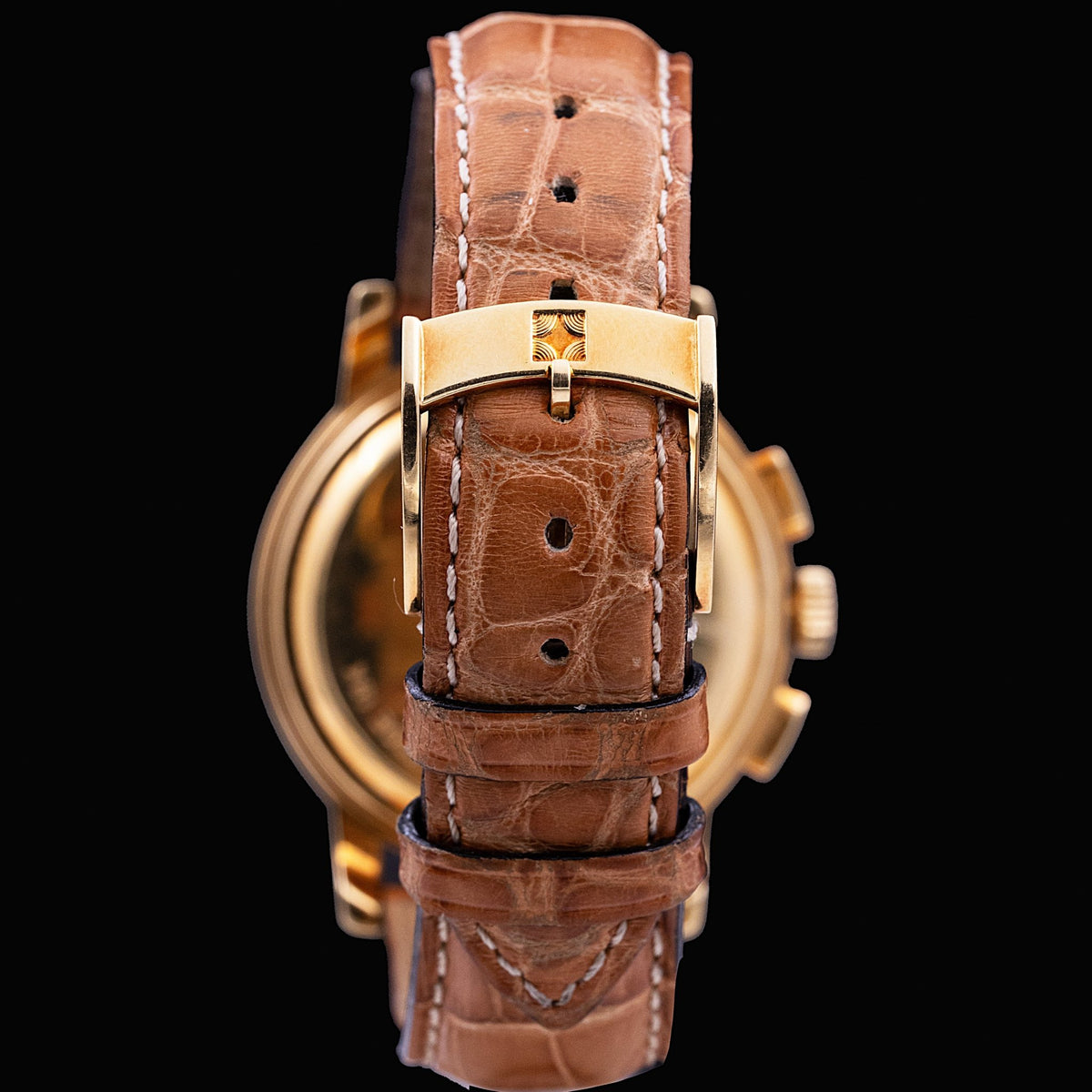 Zenith El Primero Chronographe Or Ref. 30-0380.400, circa 2003 - montre vintage - Contre-Temps Paris