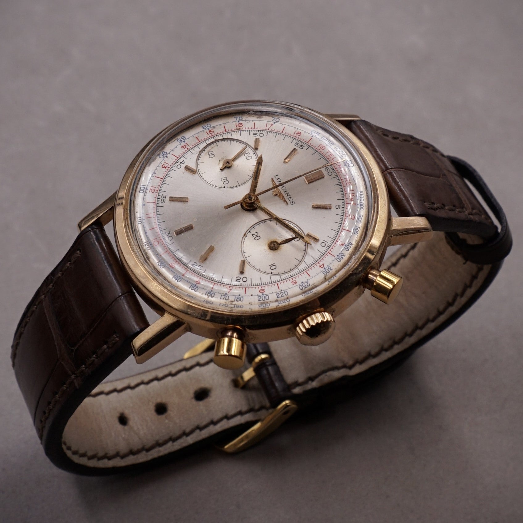 LONGINES FLYBACK CHRONOGRAPH ROSE GOLD