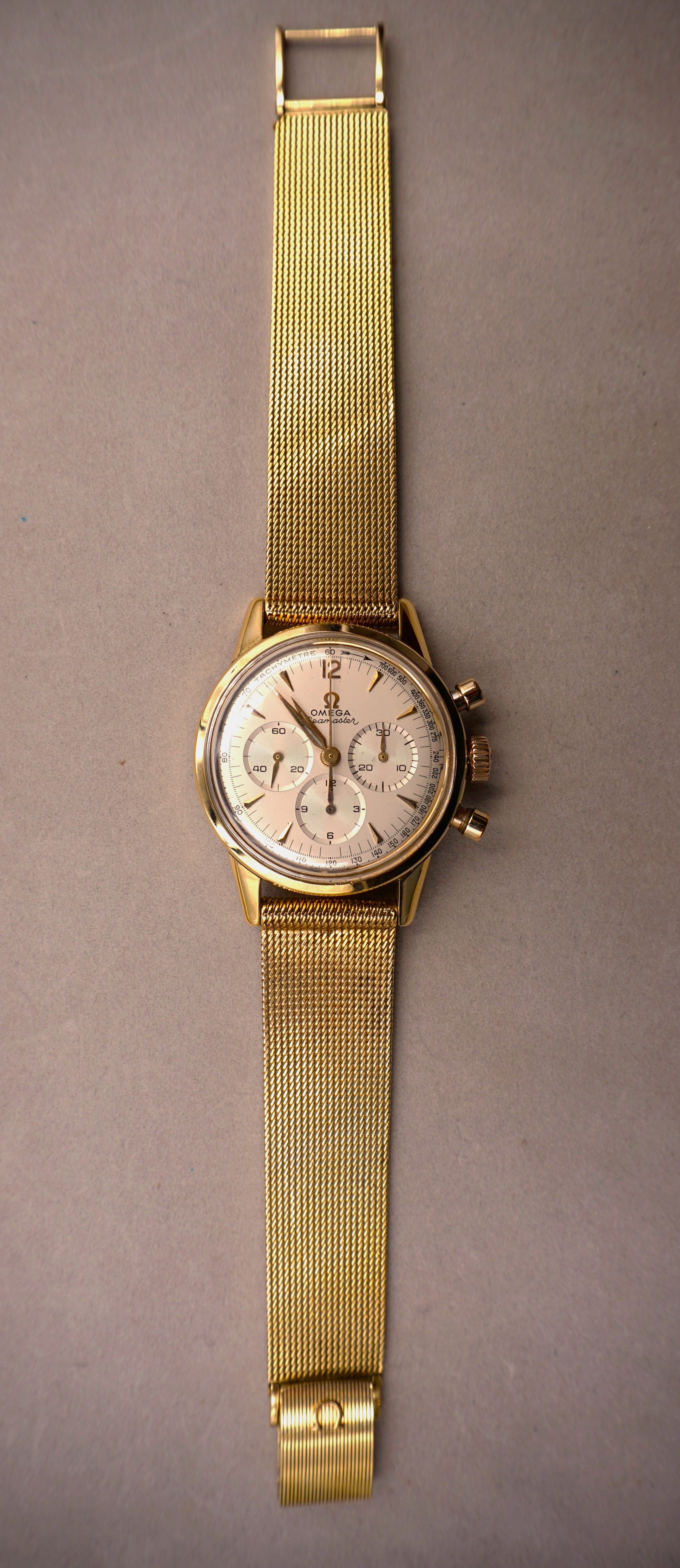 OMEGA CHRONOGRAPH SEAMASTER CALIBER 321 GOLD