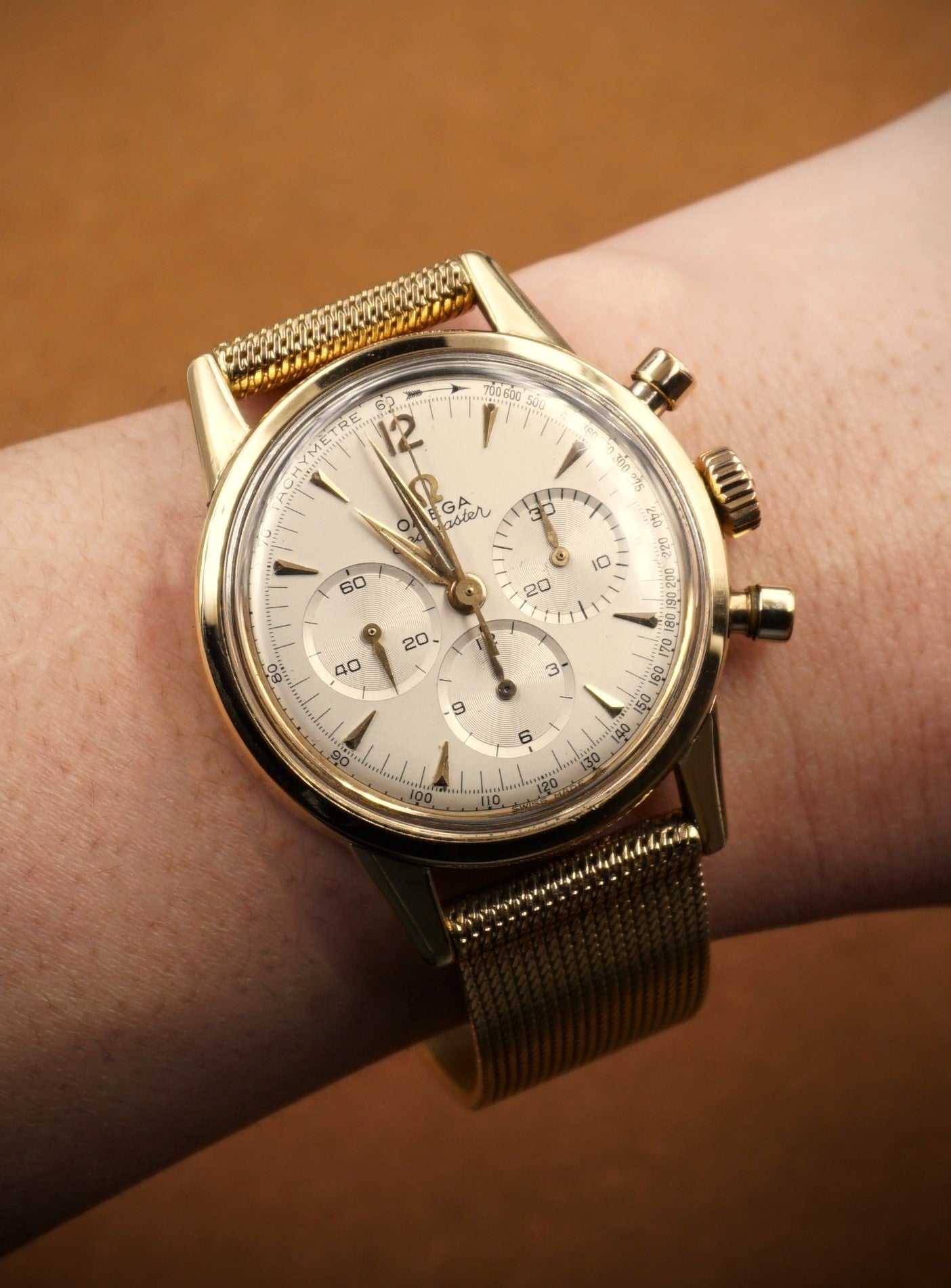 OMEGA CHRONOGRAPH SEAMASTER CALIBER 321 GOLD