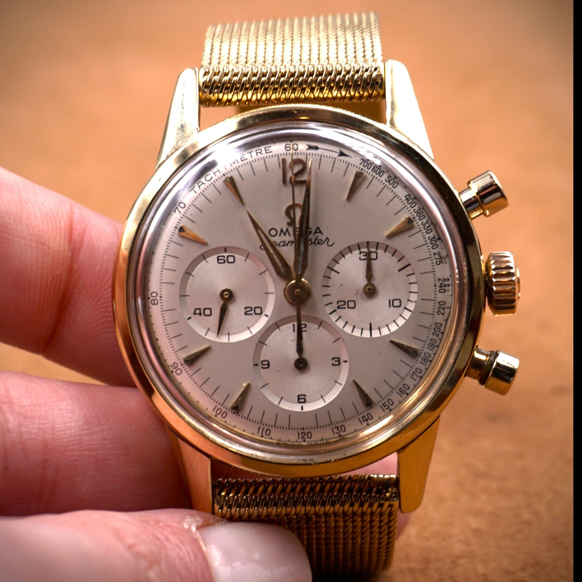 OMEGA CHRONOGRAPH SEAMASTER CALIBER 321 GOLD