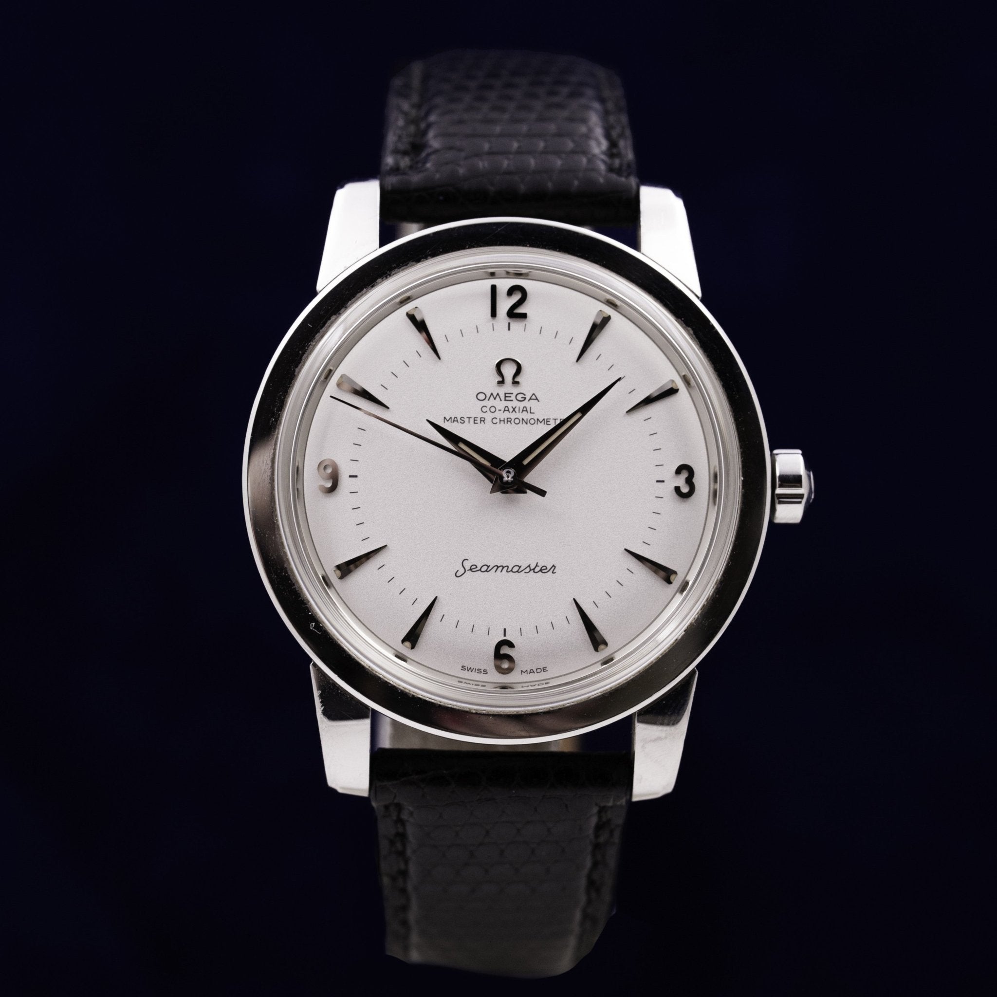 OMEGA SEAMASTER 1948 70TH ANNIVERSARY - montre vintage - Contre - Temps Paris