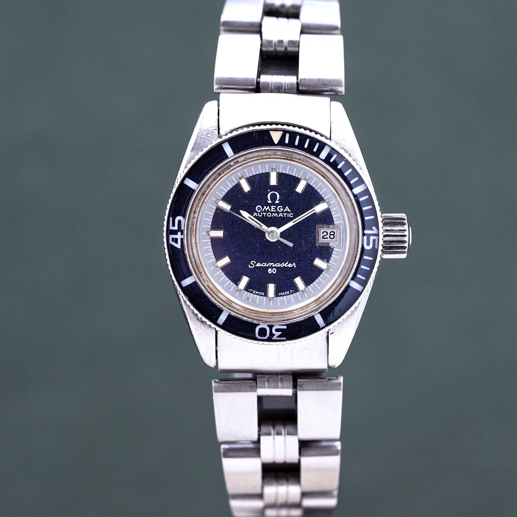 OMEGA SEAMASTER AUTOMATIC 60 - montre vintage - Contre - Temps Paris