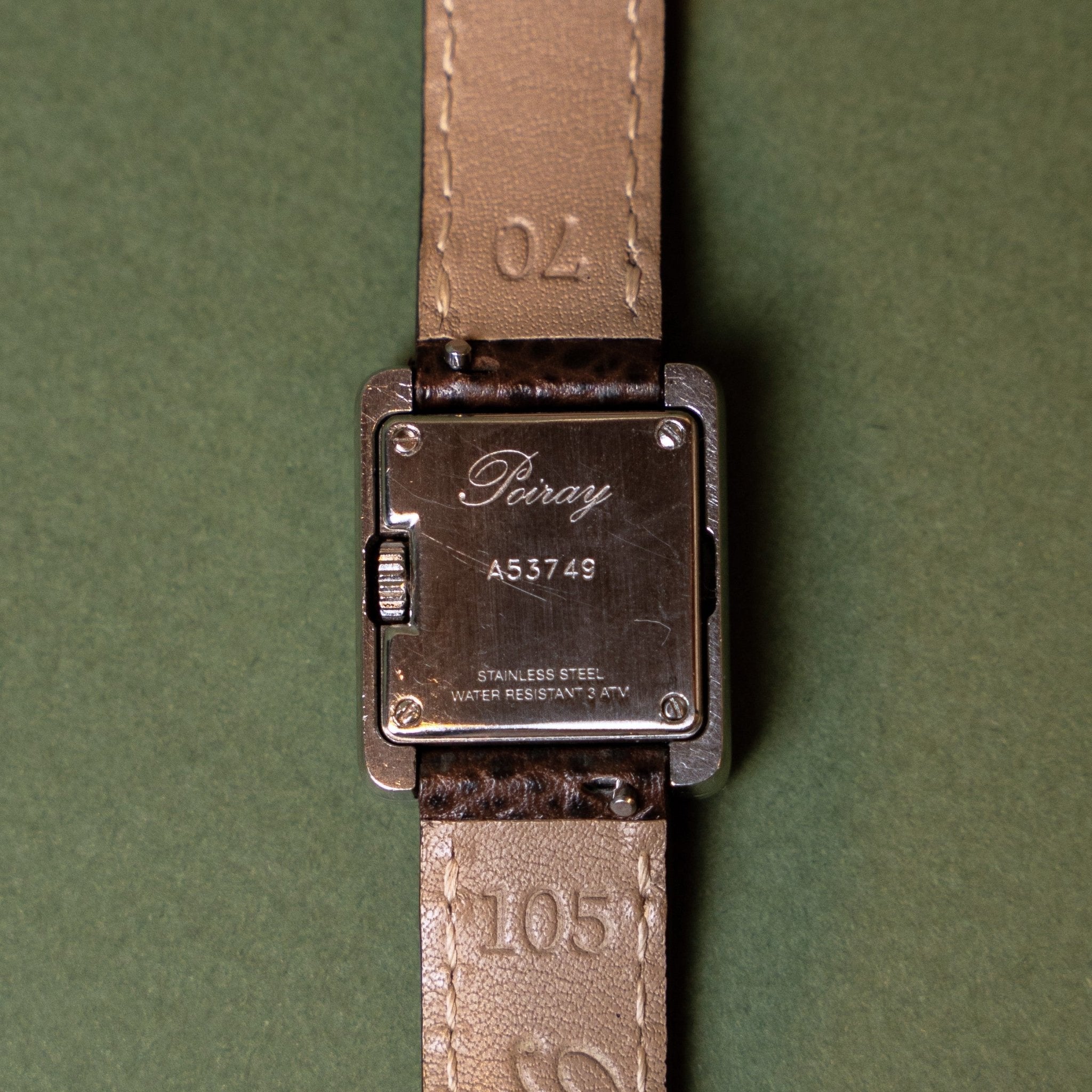 POIRAY MA PREMIERE MINI ACIER - montre vintage - Contre - Temps Paris