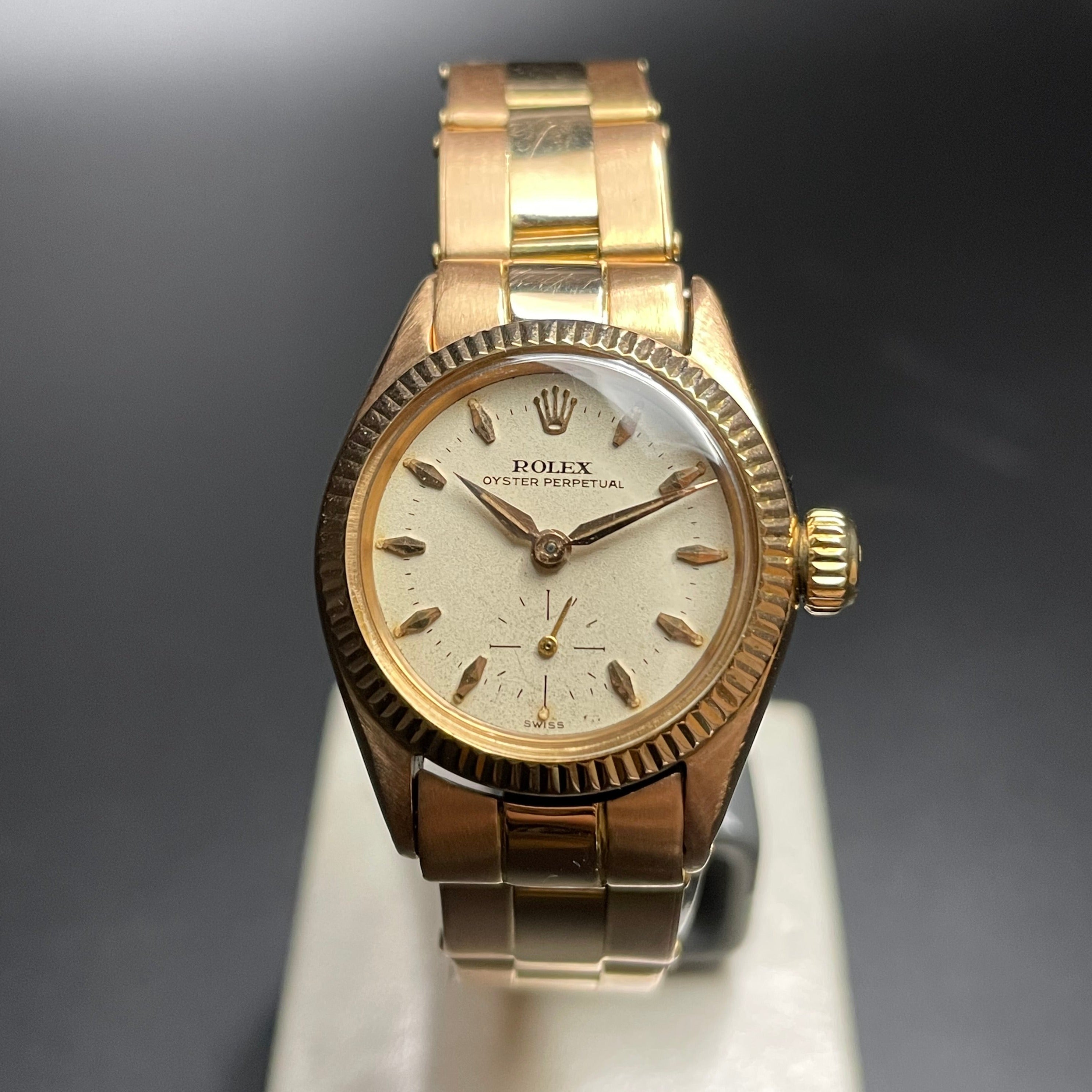 ROLEX LADY - TOUT OR ROSE