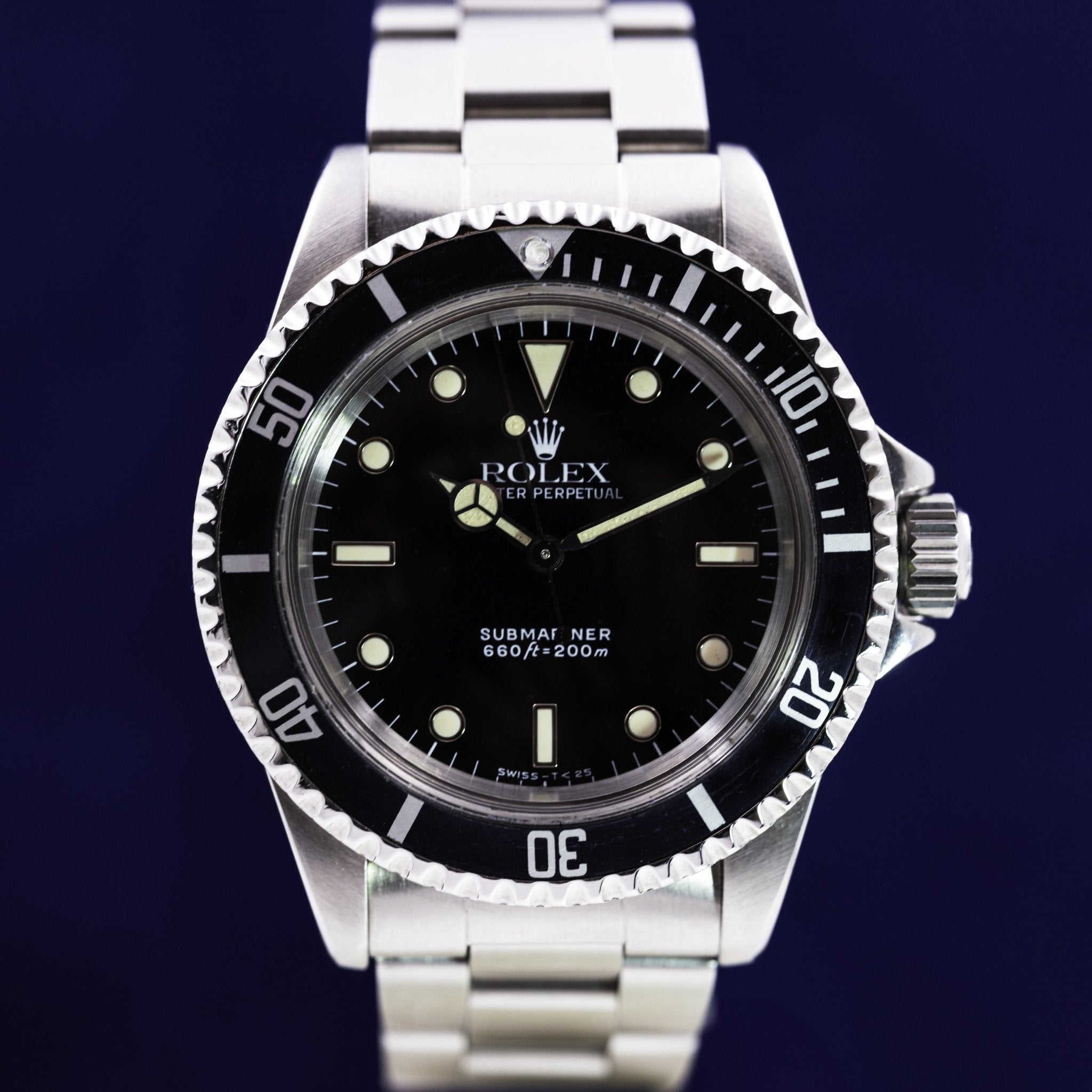 ROLEX SUBMARINER REF 5513 - montre vintage - Contre - Temps Paris