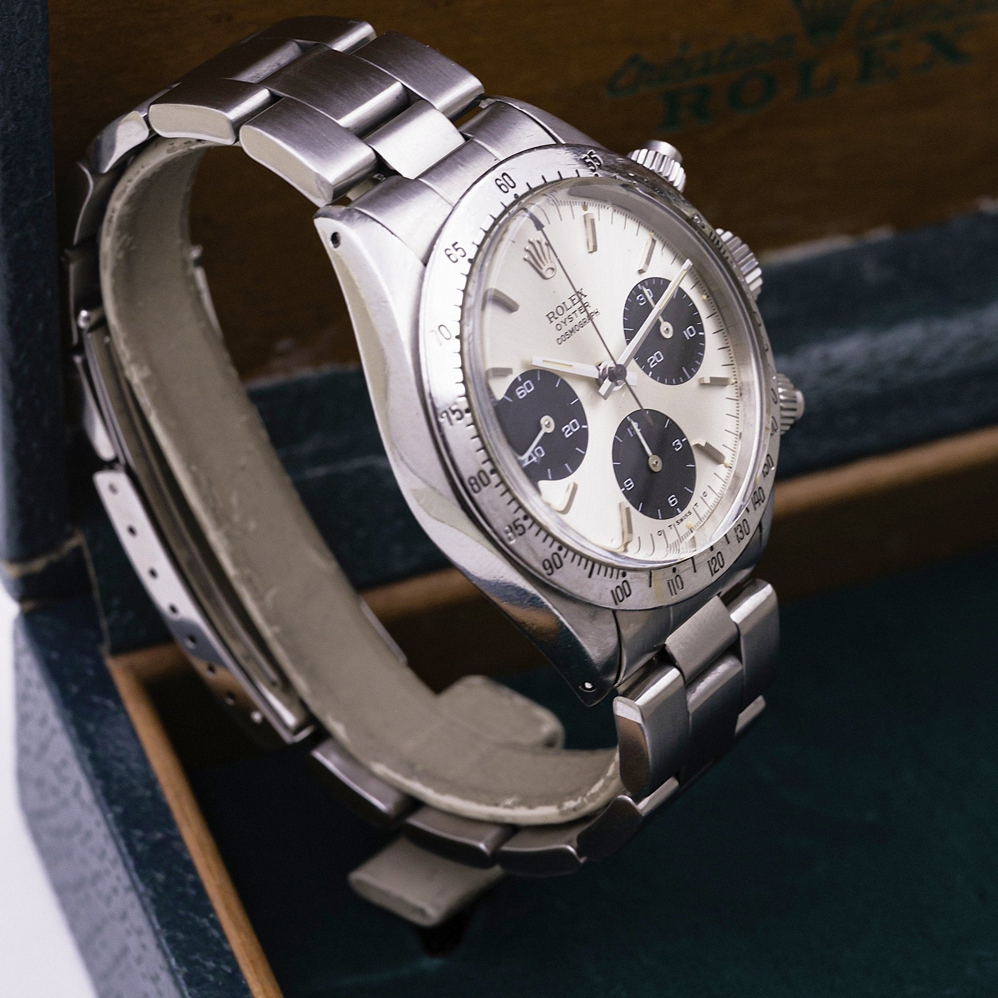 ROLEX COSMOGRAPH DAYTONA CADRAN SIGMA REF 6265 FULL SET - montre vintage - Contre - Temps Paris