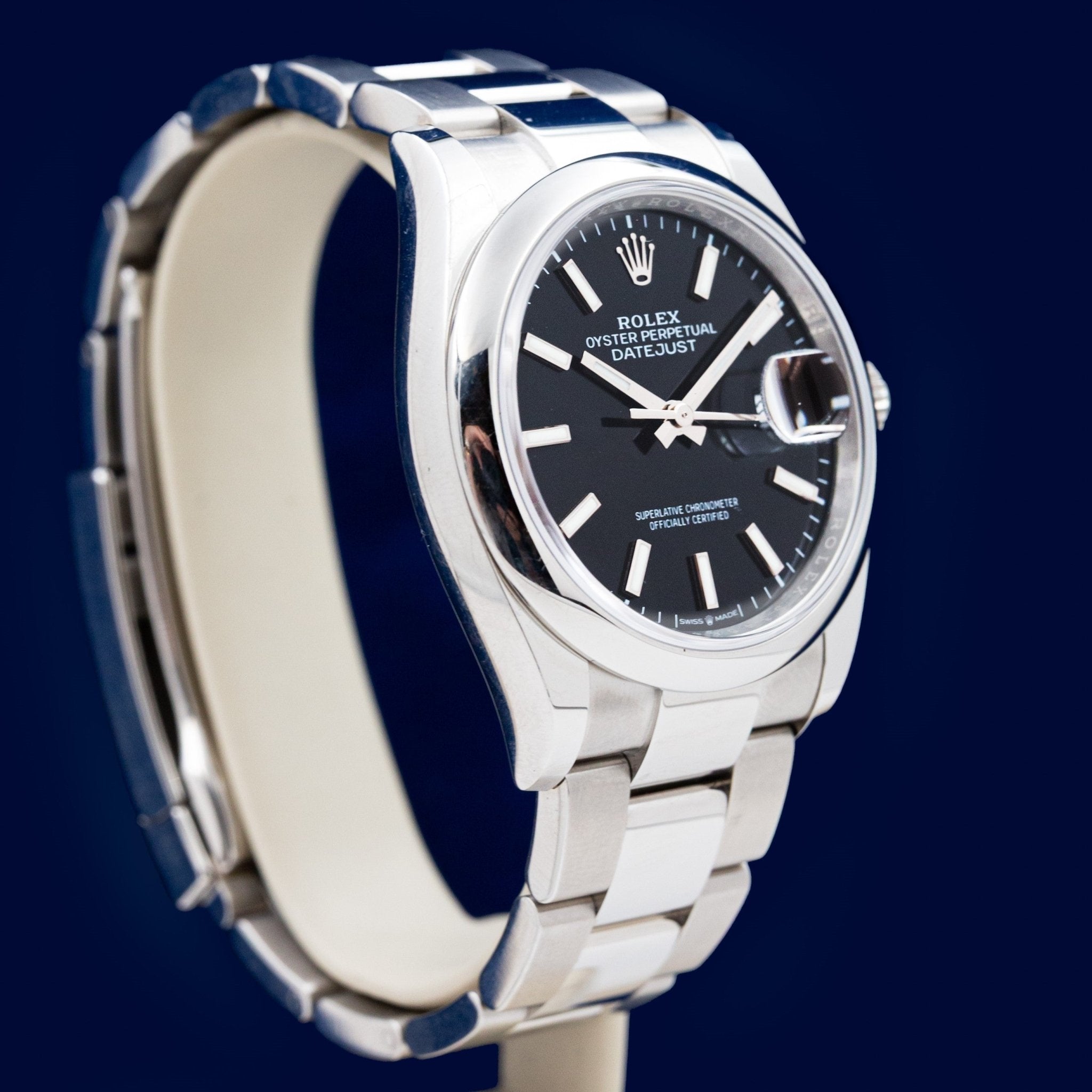 ROLEX DATEJUST 36 ACIER - montre vintage - Contre - Temps Paris