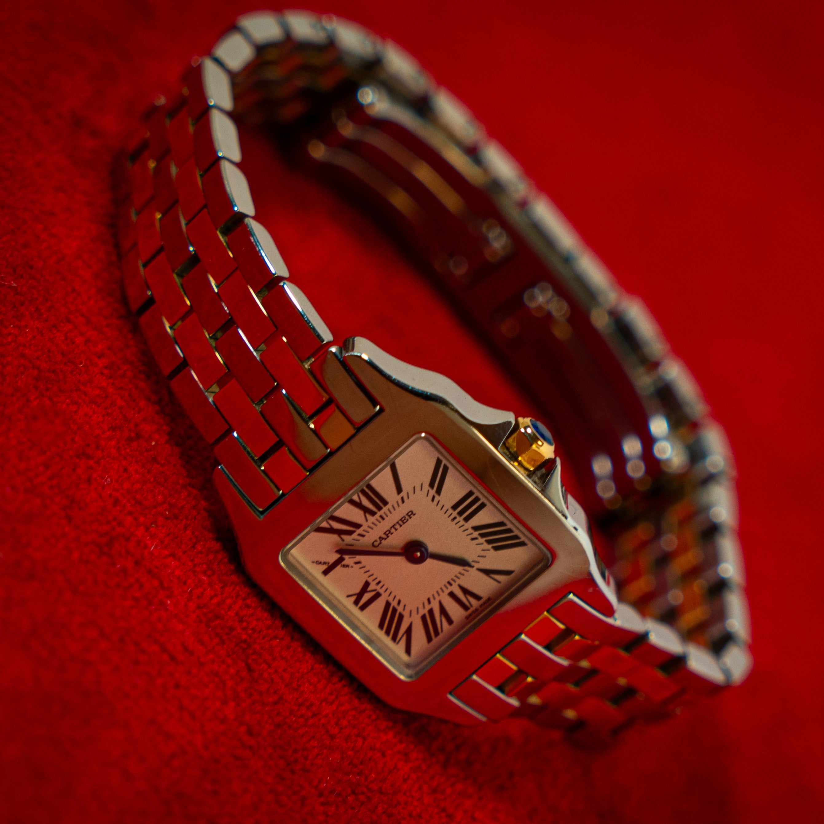 CARTIER SANTOS DEMOISELLE GOLD AND STEEL