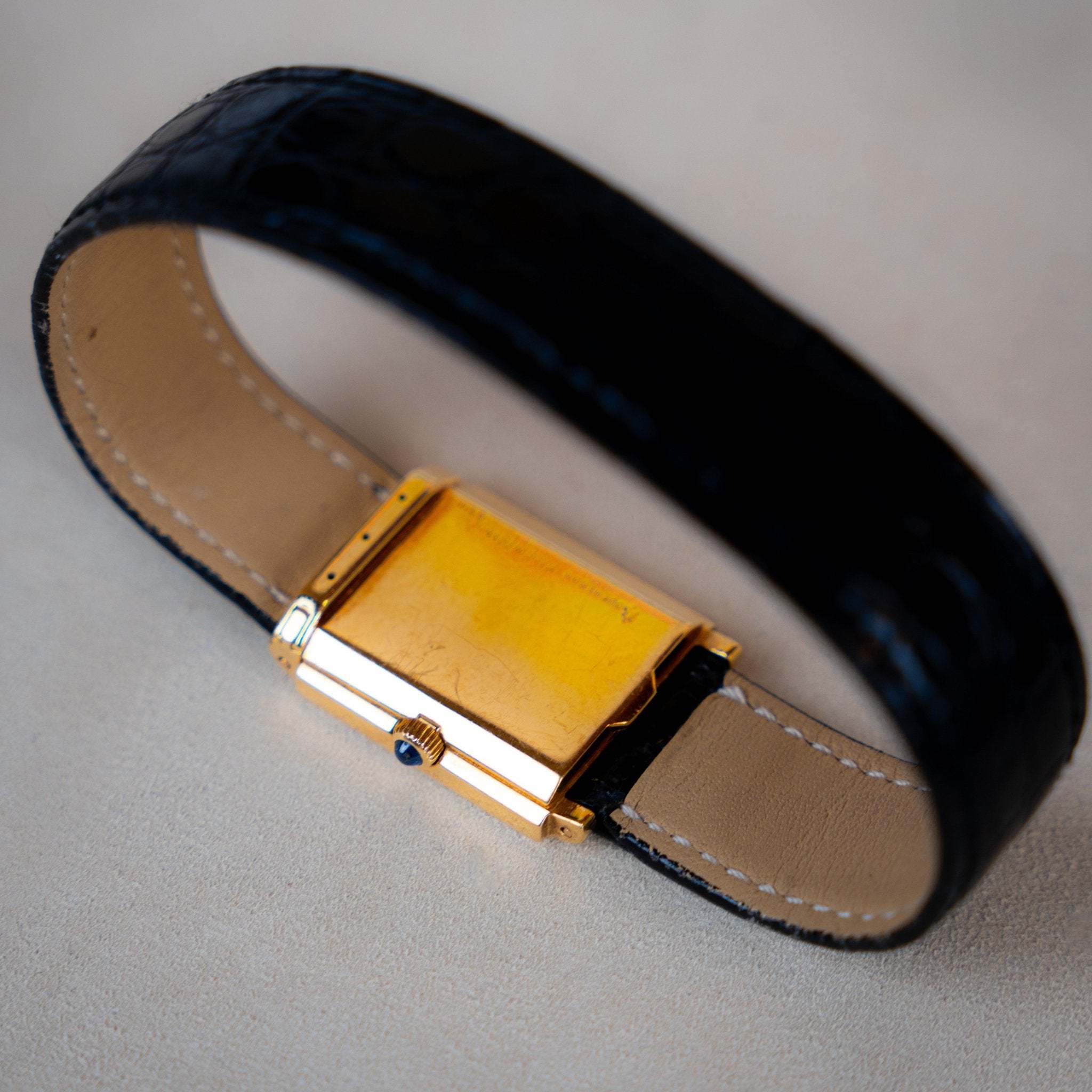 BOUCHERON REFLET CARREE - montre vintage - Contre - Temps Paris