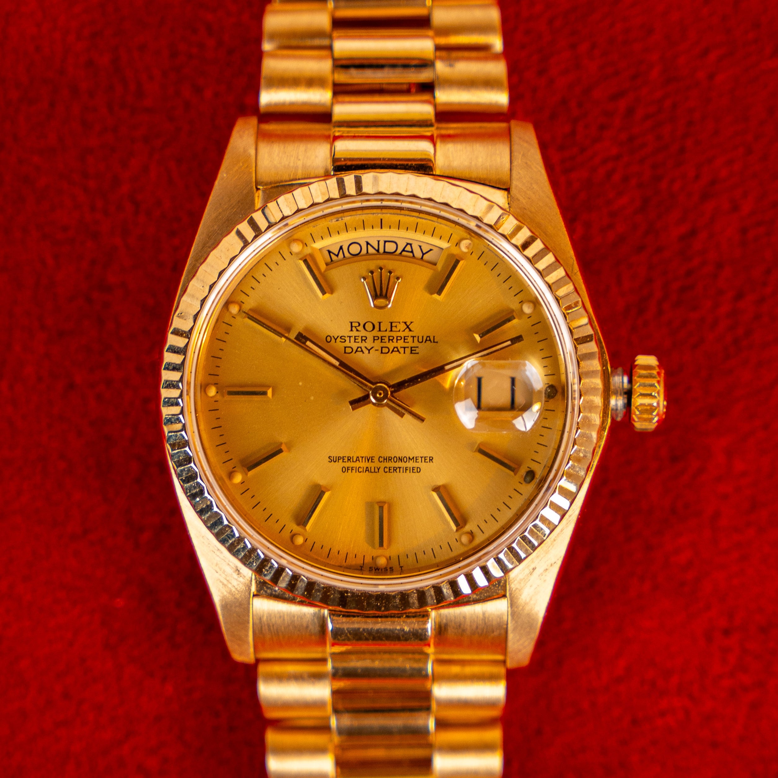 ROLEX DAY-DATE OR JAUNE