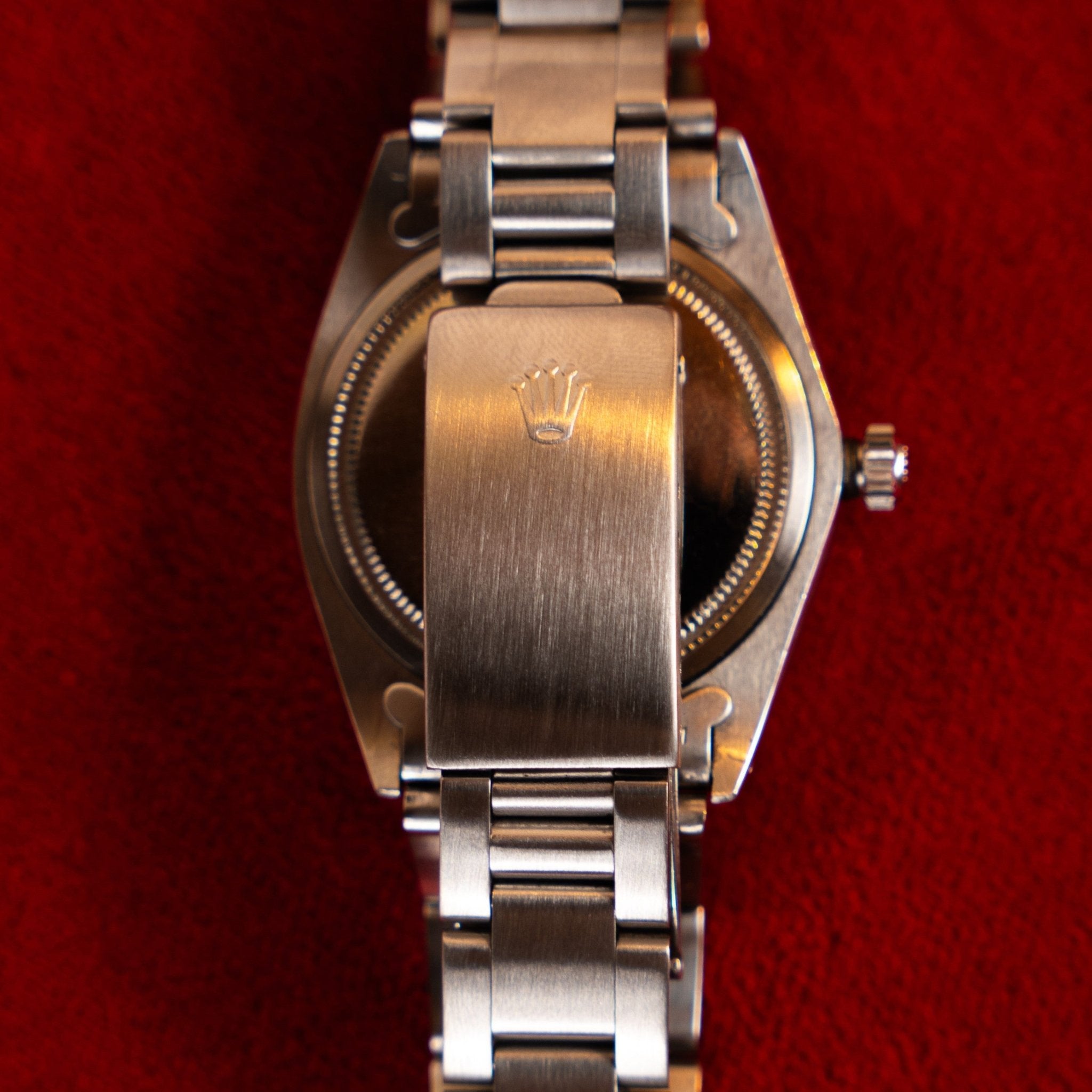 ROLEX OYSTERDATE PRECISION - CADRAN SILVER - montre vintage - Contre - Temps Paris
